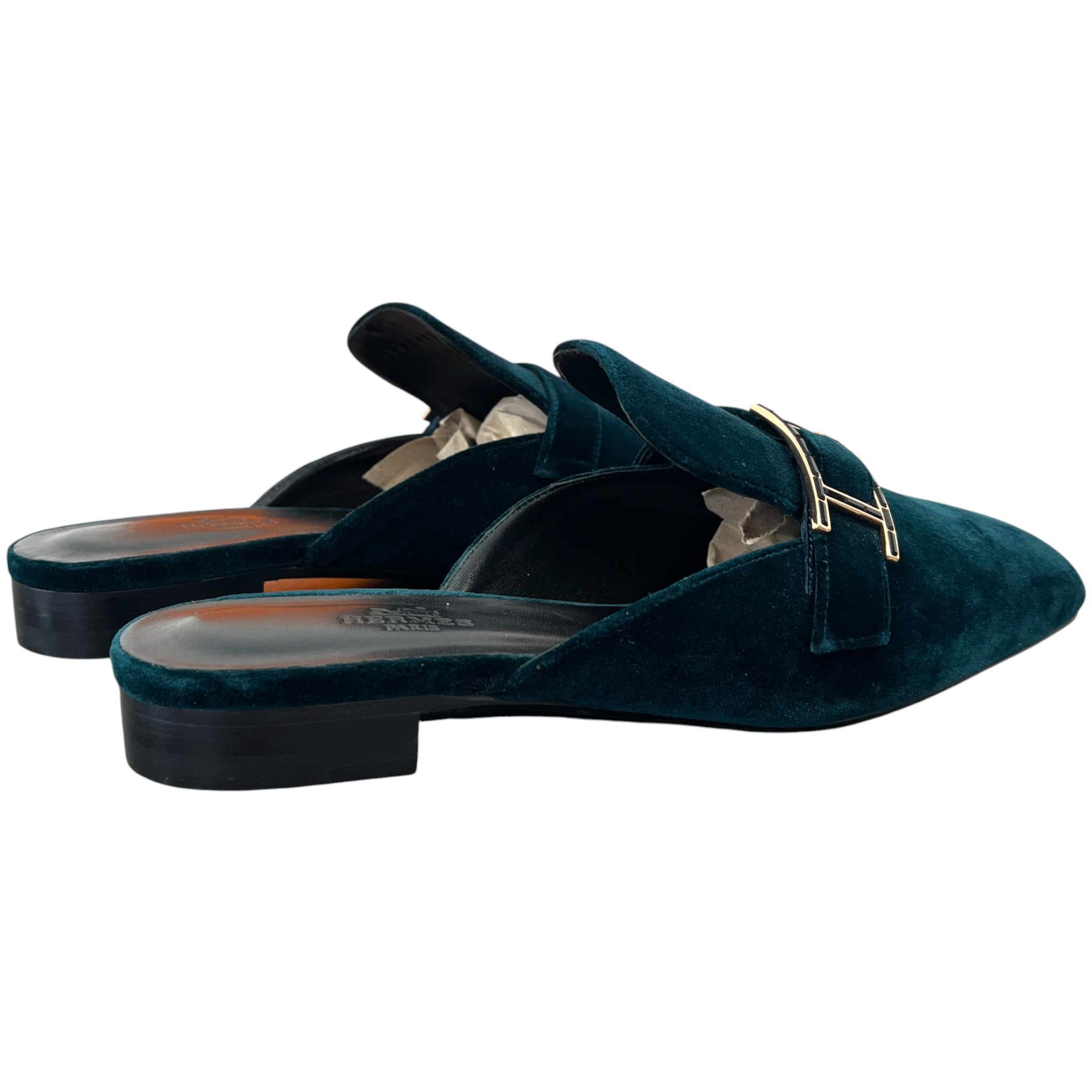 Women's Femme Beauty Mules Green Size EU 38 / UK 5