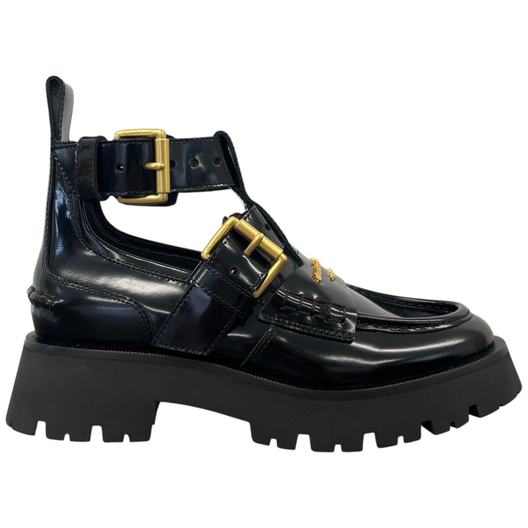 Women's Carter Ankle Strap Boots Black Size EU 37 / UK 4