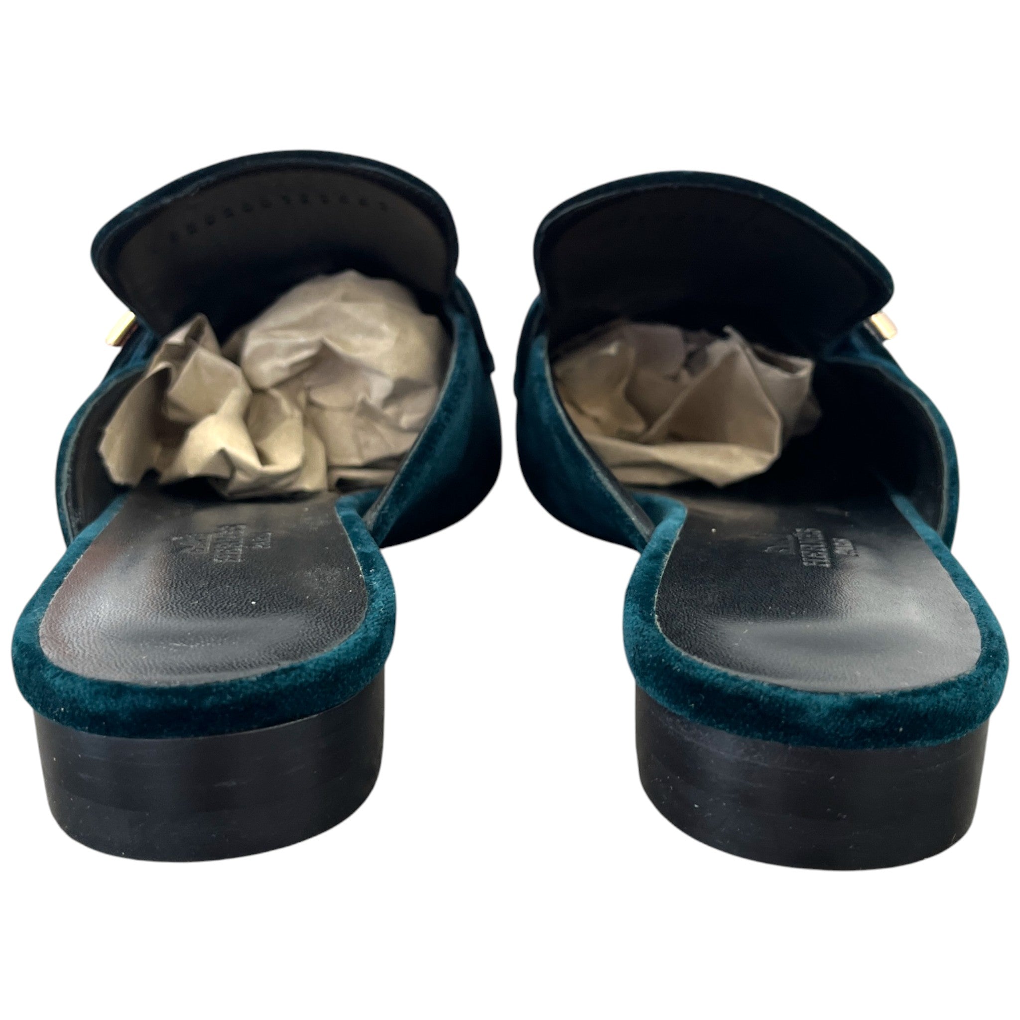 Women's Femme Beauty Mules Green Size EU 38 / UK 5