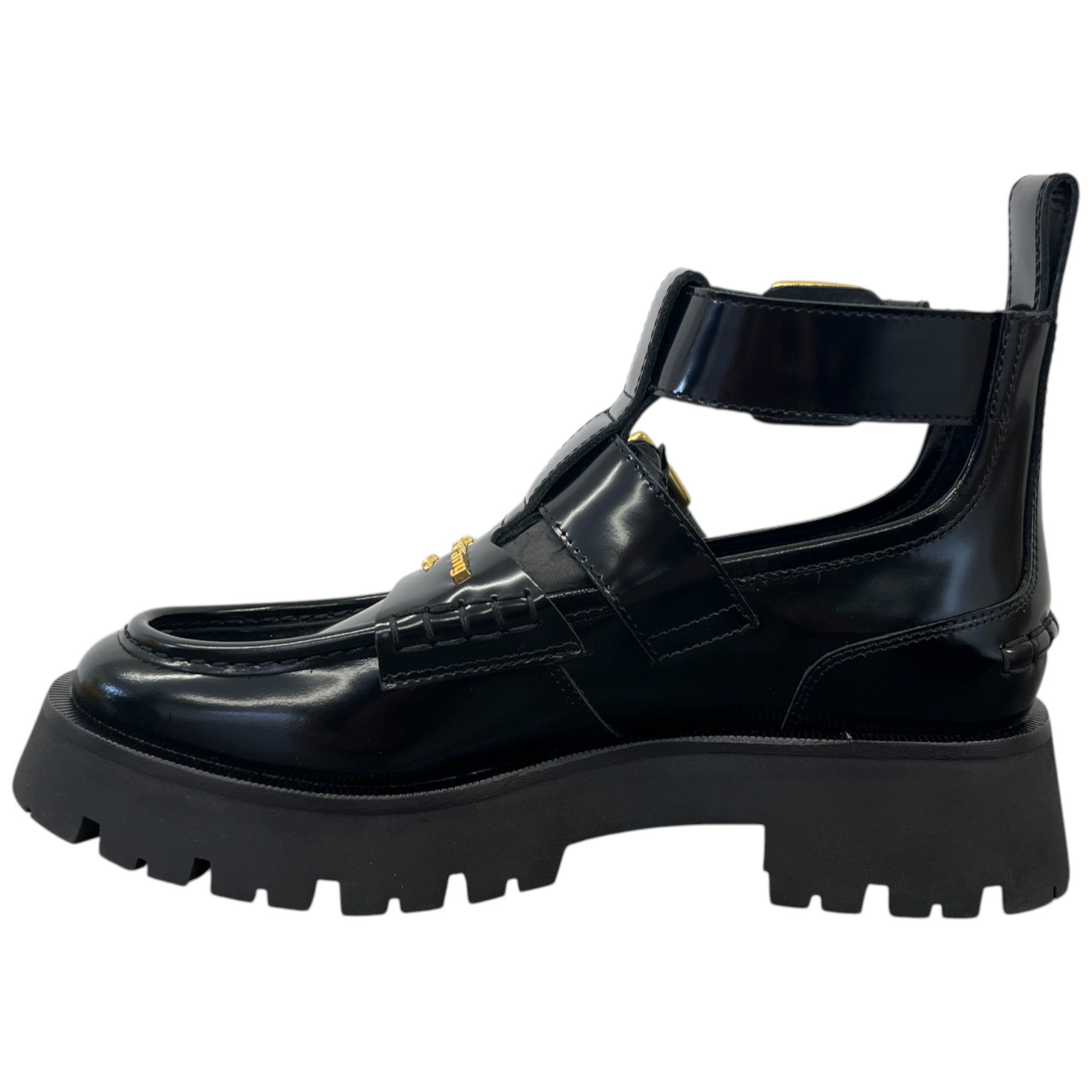 Women's Carter Ankle Strap Boots Black Size EU 37 / UK 4