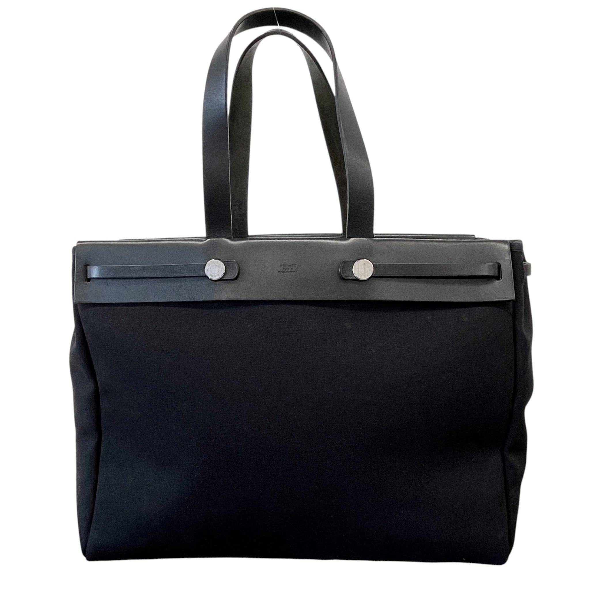 Women's Toile Herbag Cabas Mm Bag Black
