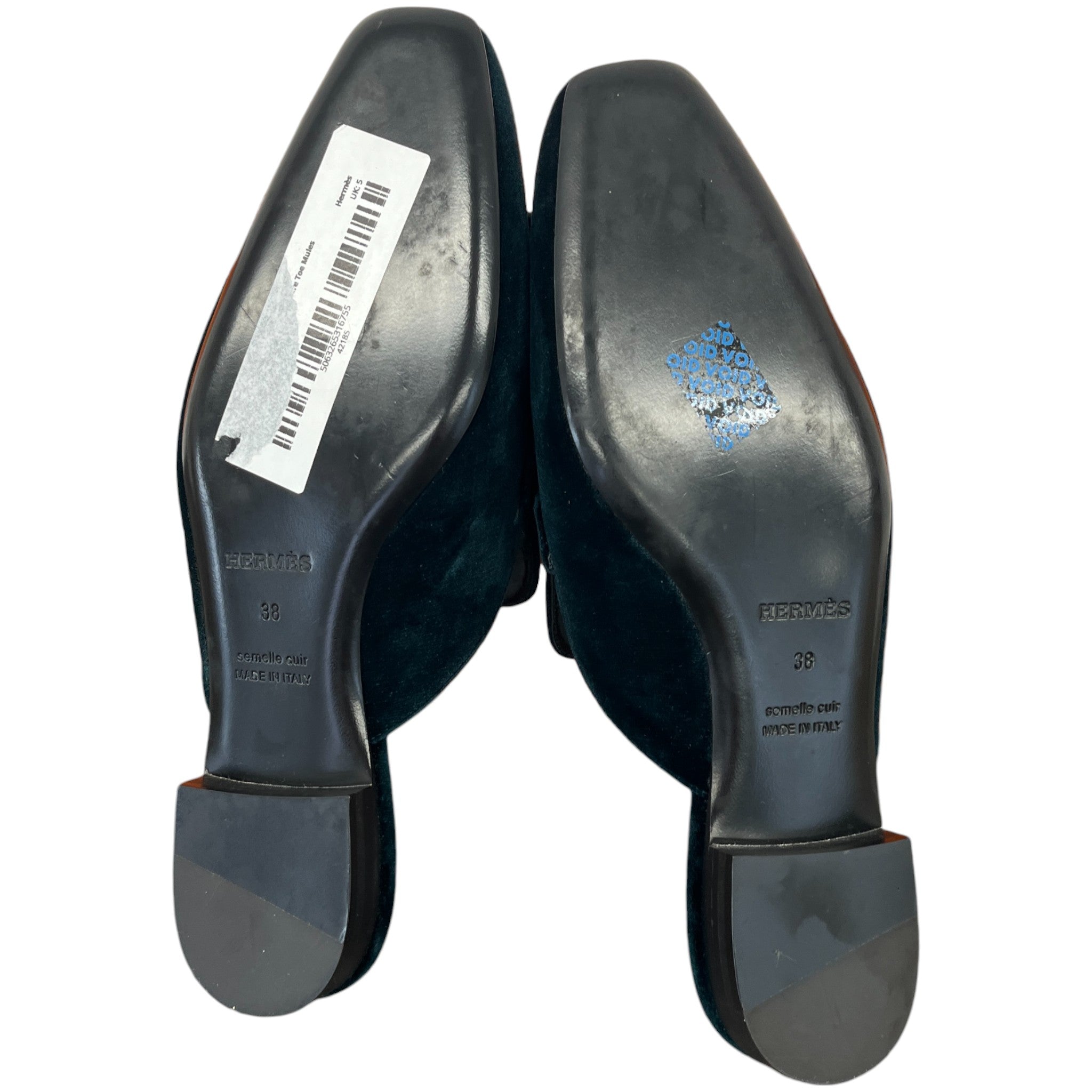 Women's Femme Beauty Mules Green Size EU 38 / UK 5