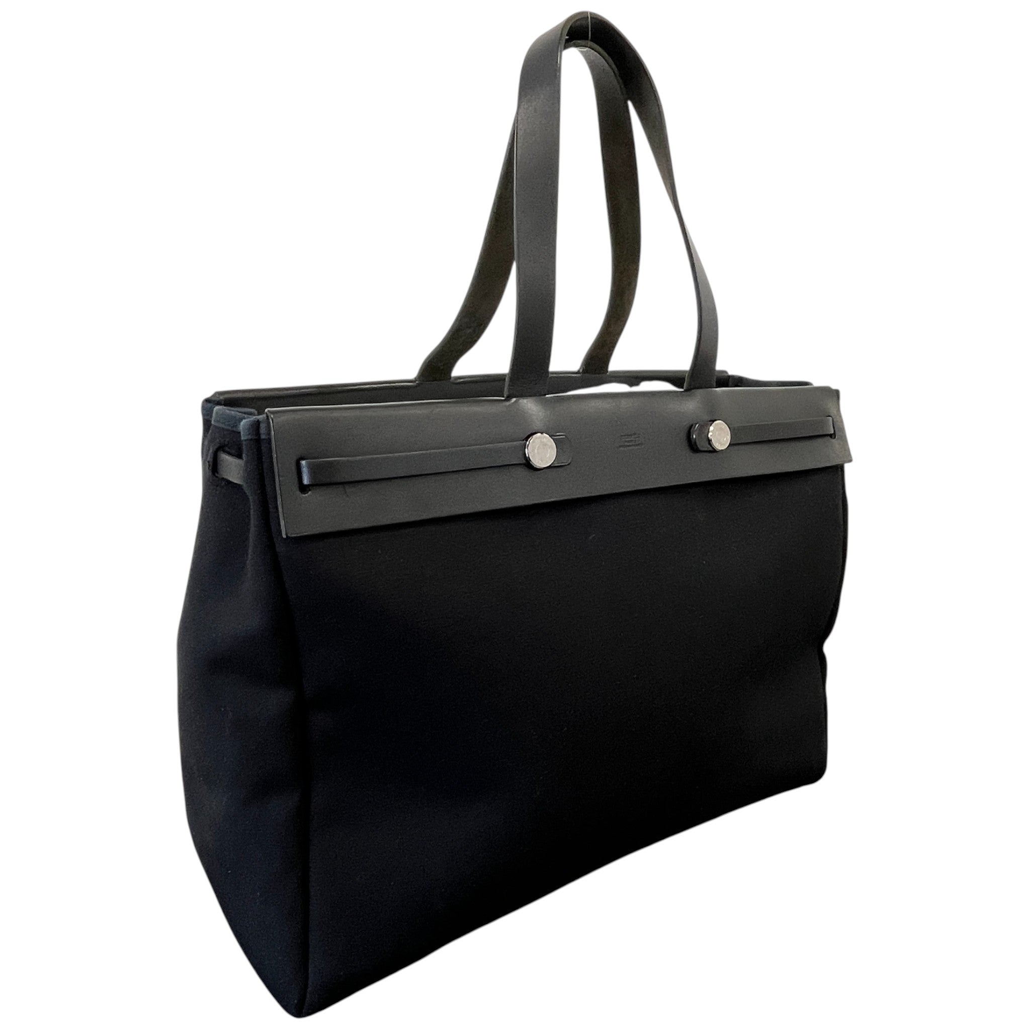Women's Toile Herbag Cabas Mm Bag Black