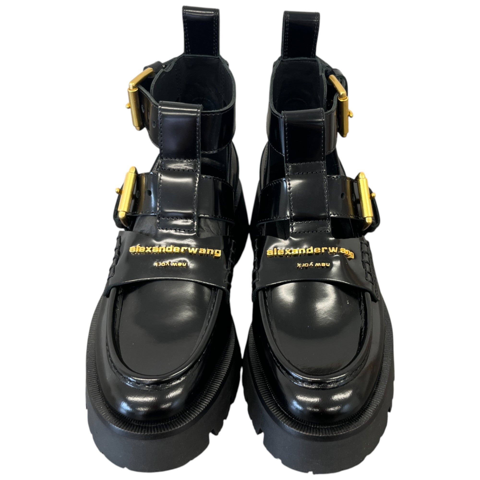 Women's Carter Ankle Strap Boots Black Size EU 37 / UK 4