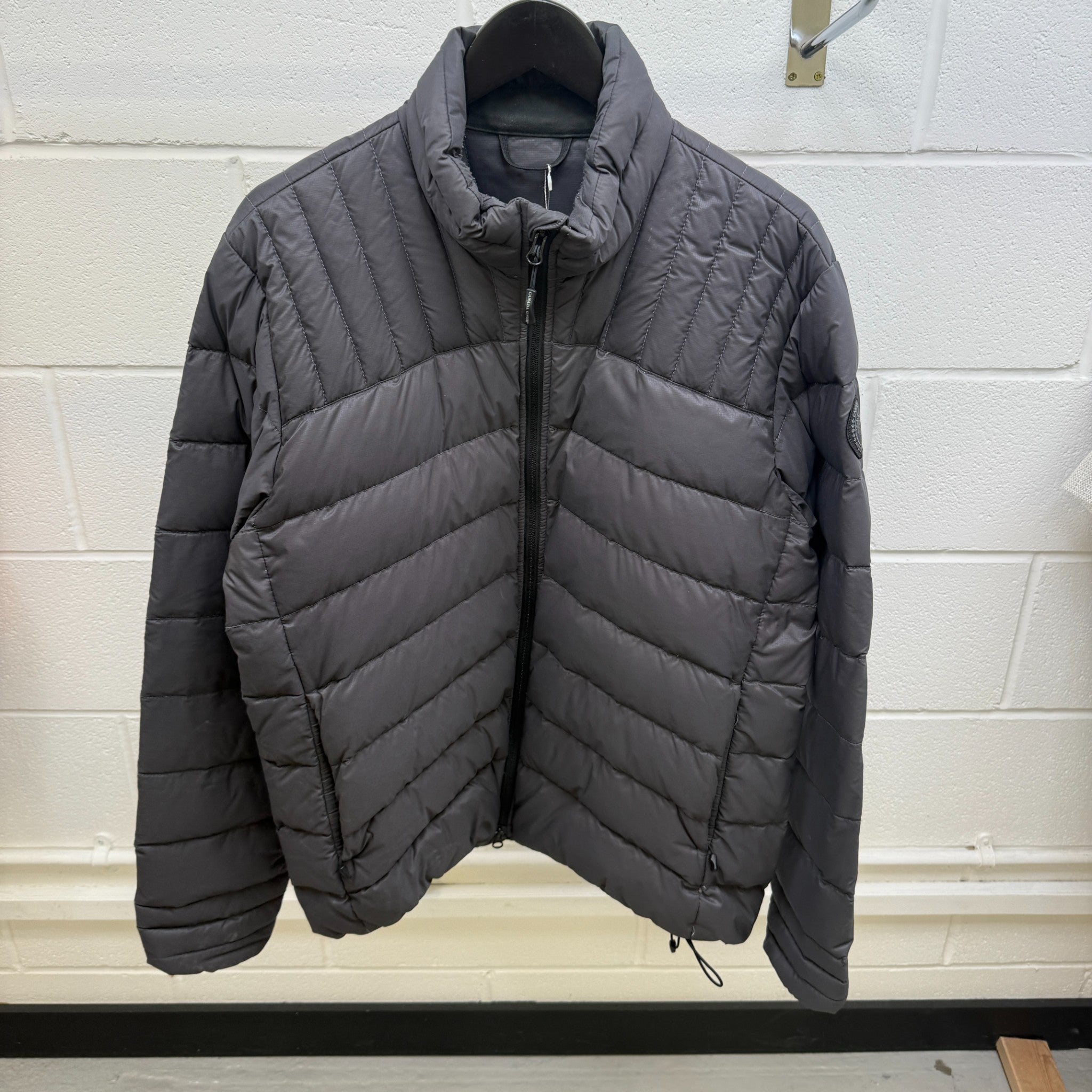 Men's Brookvale Down Jacket Grey Size XL