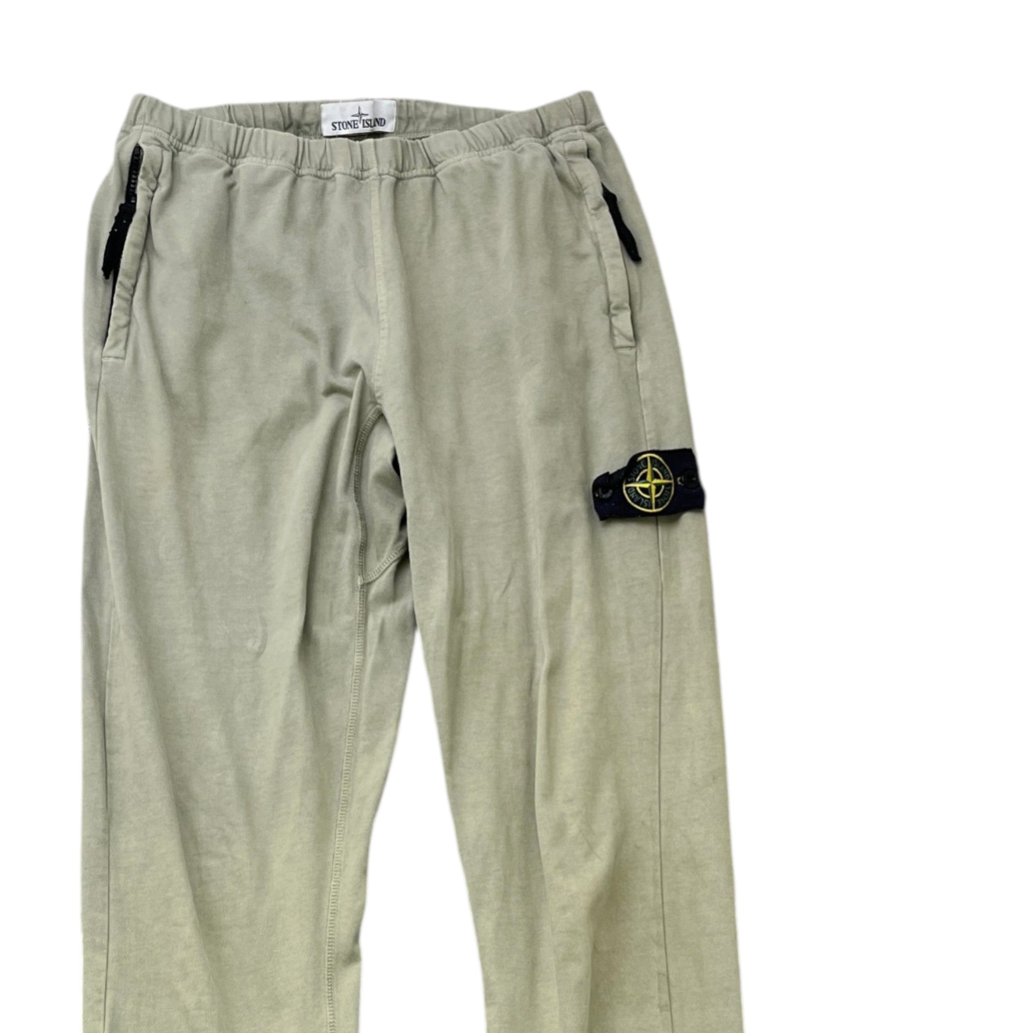 Men's Applique Logo Joggers Green Size S