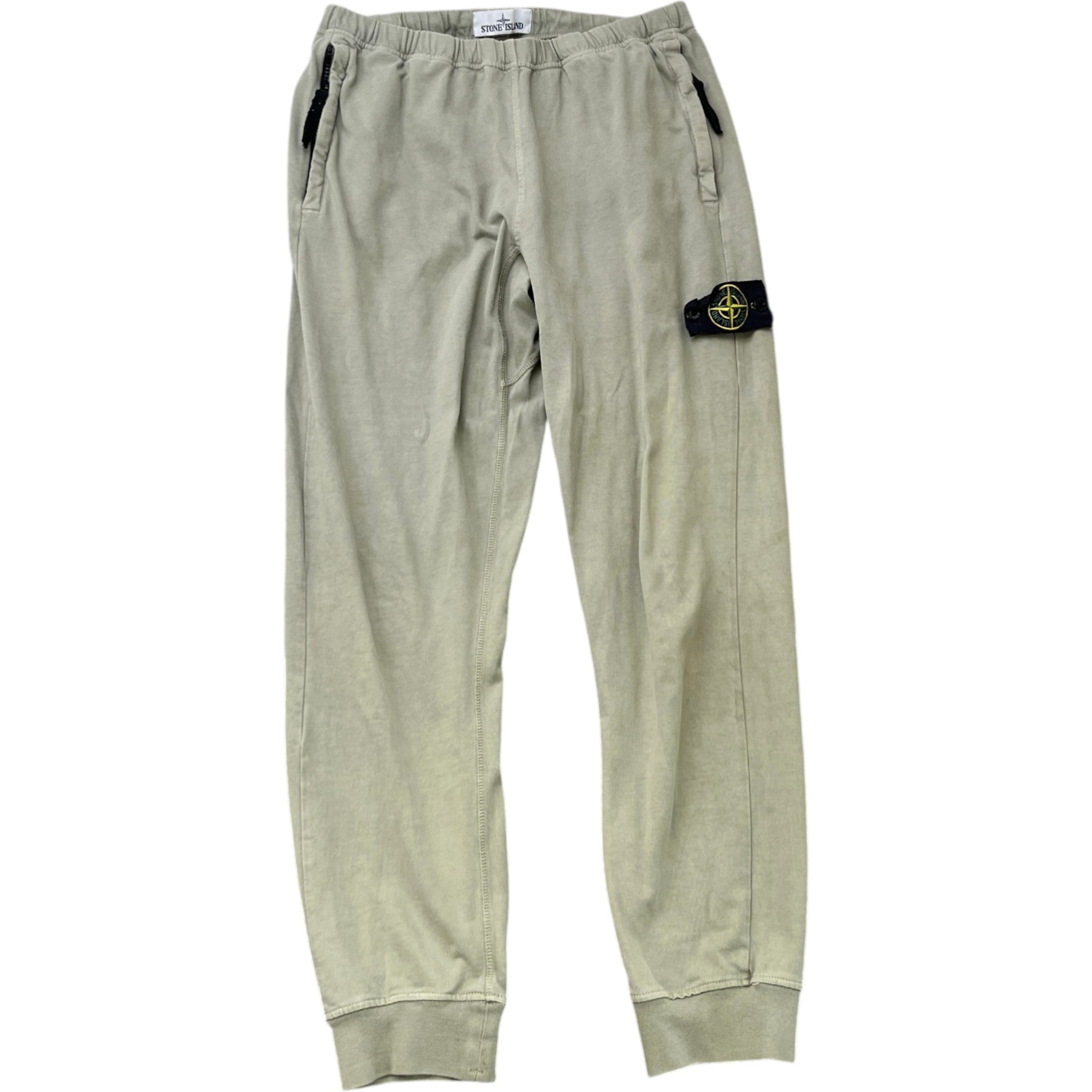 Men's Applique Logo Joggers Green Size S