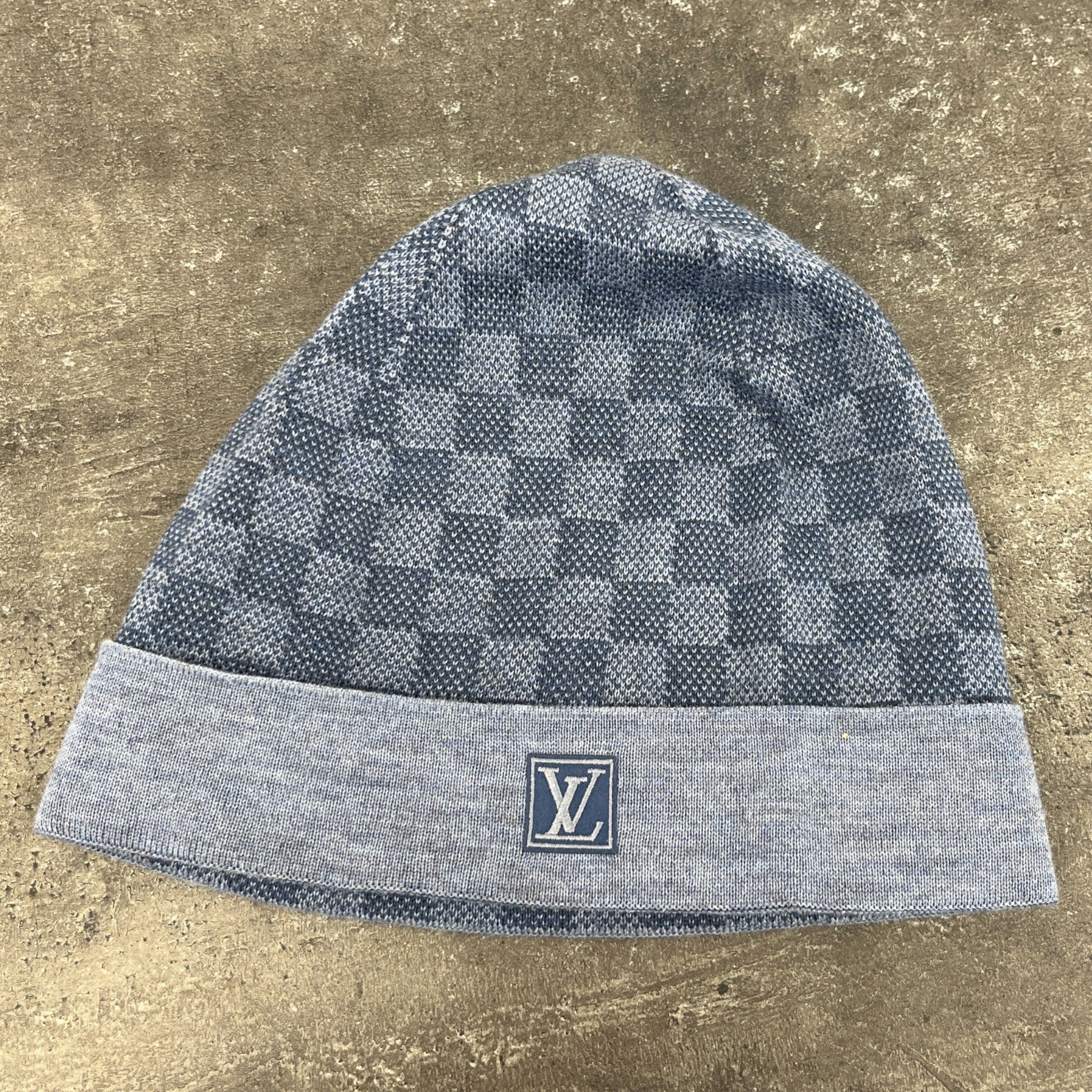 Men's Néo Petit Damier Hat Blue