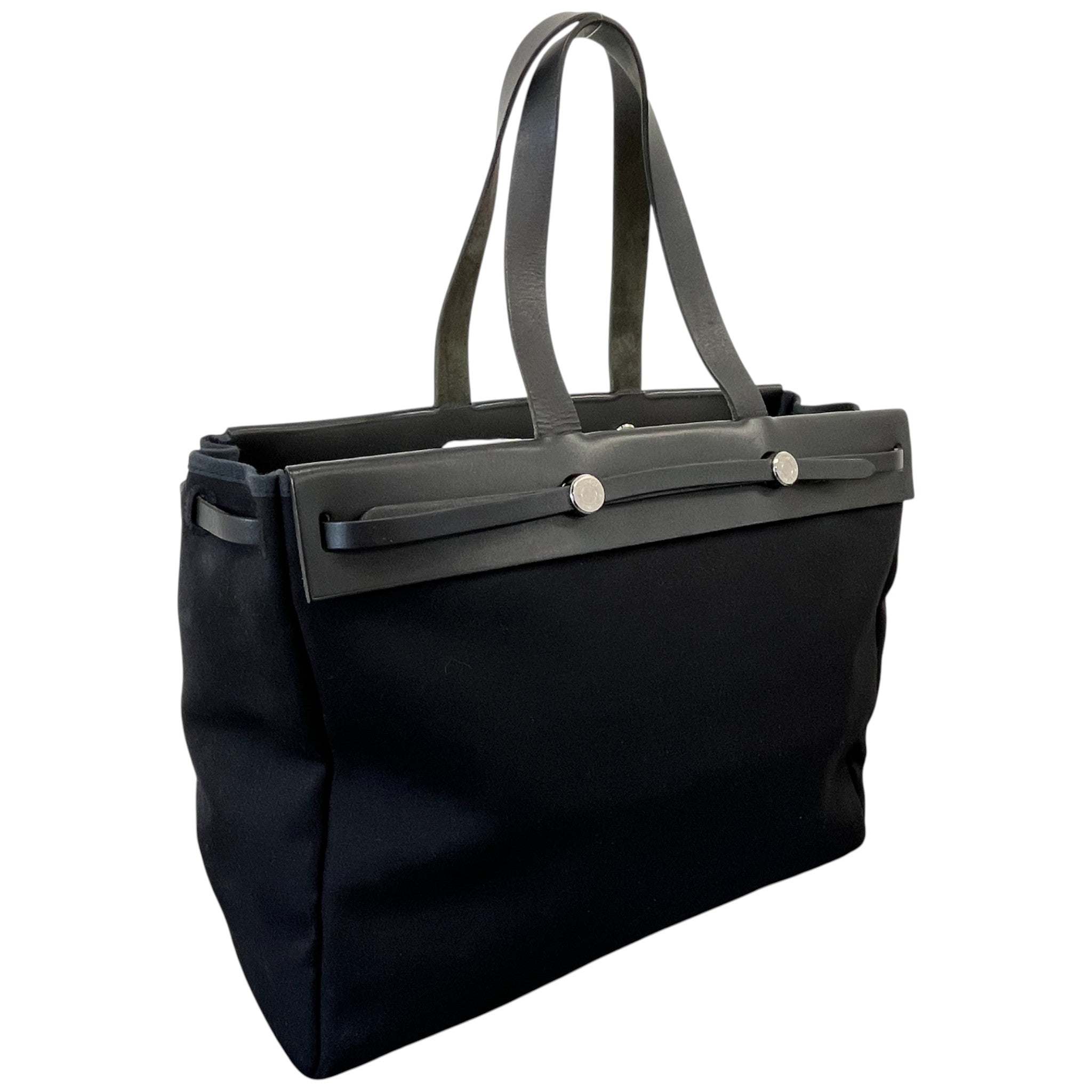 Women's Toile Herbag Cabas Mm Bag Black