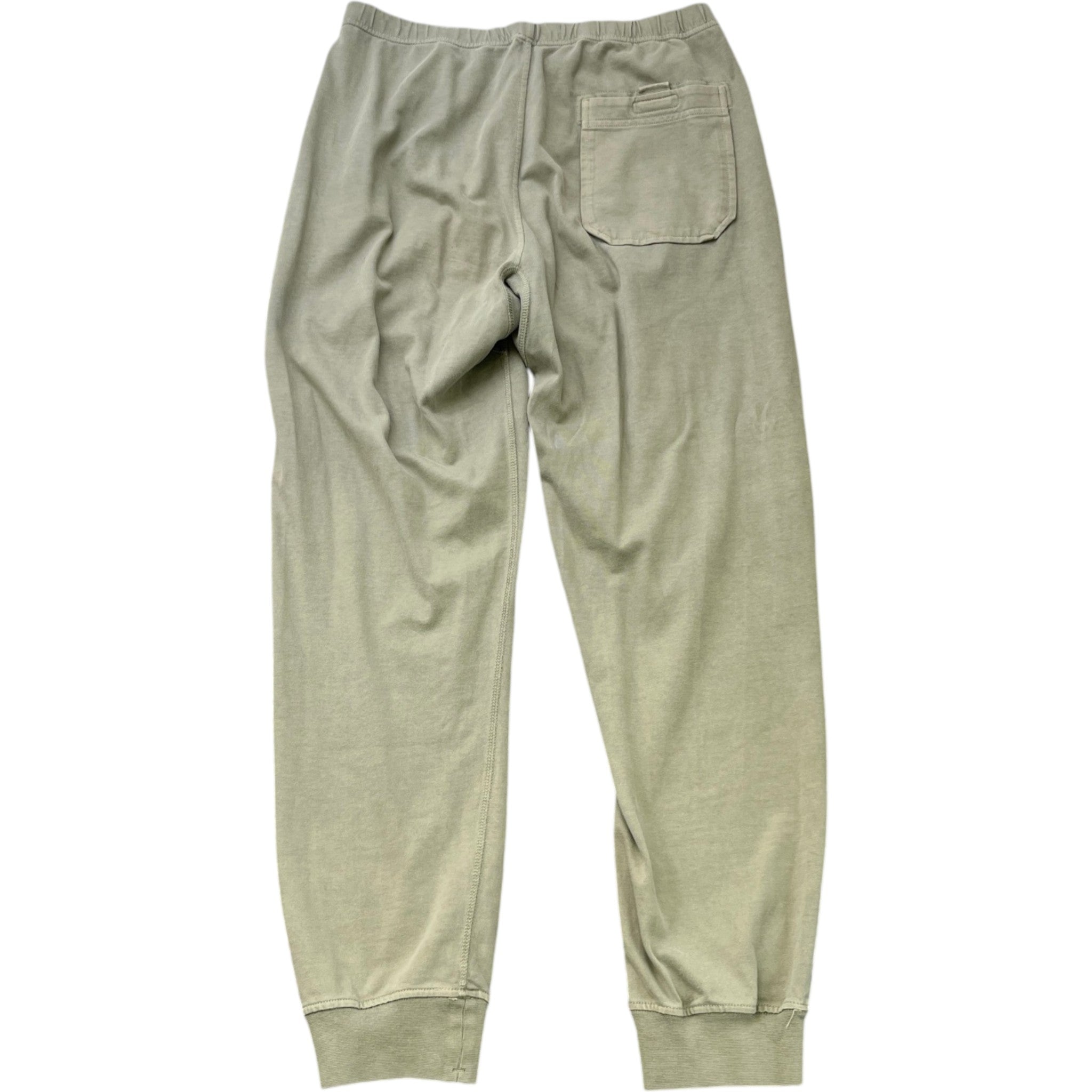 Men's Applique Logo Joggers Green Size S
