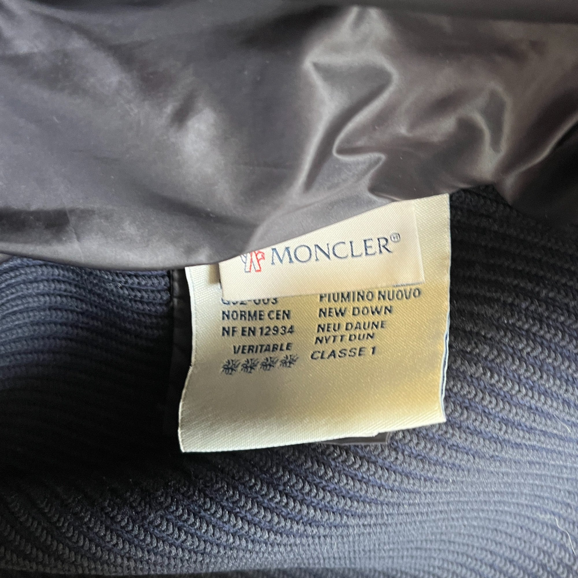 Men's Maglia Tricot Cardigan Jacket Navy Size S