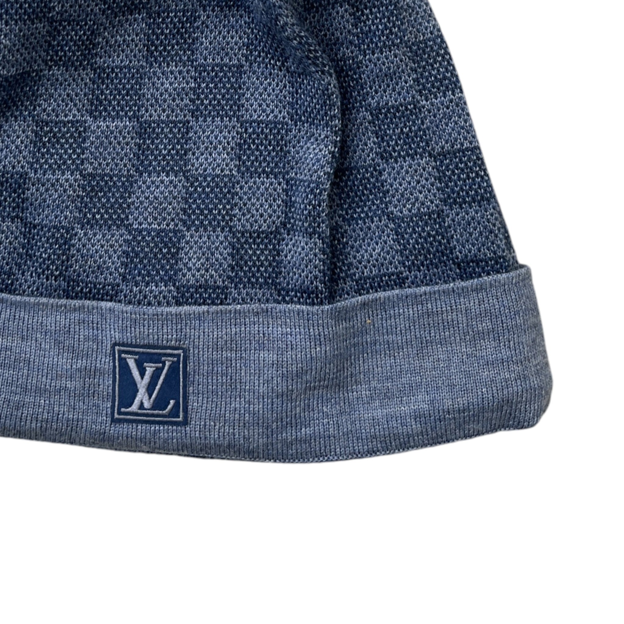 Men's Néo Petit Damier Hat Blue