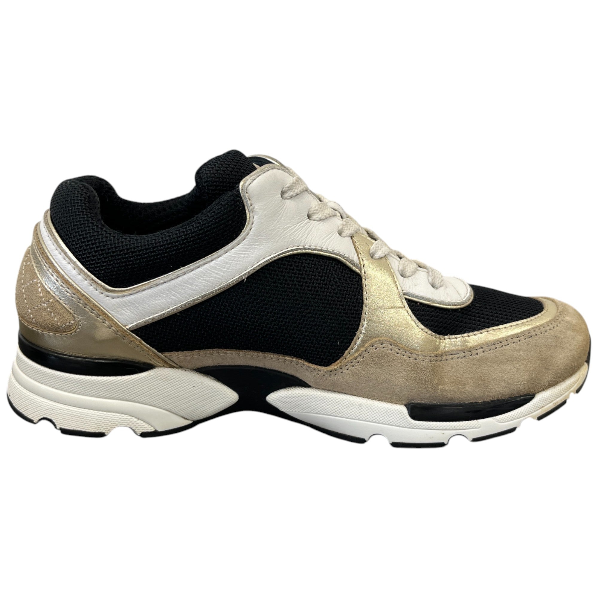 Women's Cc Runners Low Trainers Gold Size EU 37.5 / UK 4.5