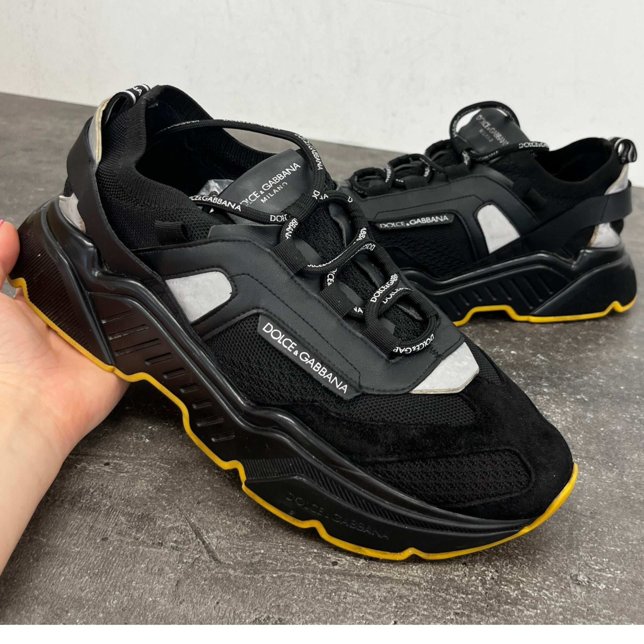 Men's Daymaster Low Trainers Black Size EU 44 / UK 10