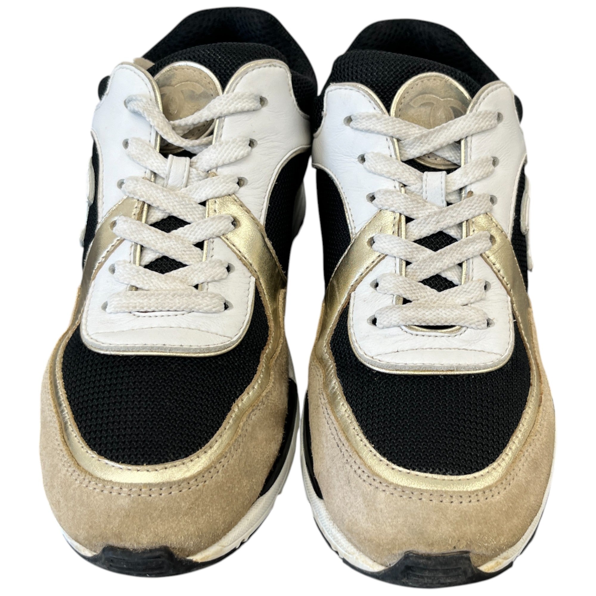 Women's Cc Runners Low Trainers Gold Size EU 37.5 / UK 4.5