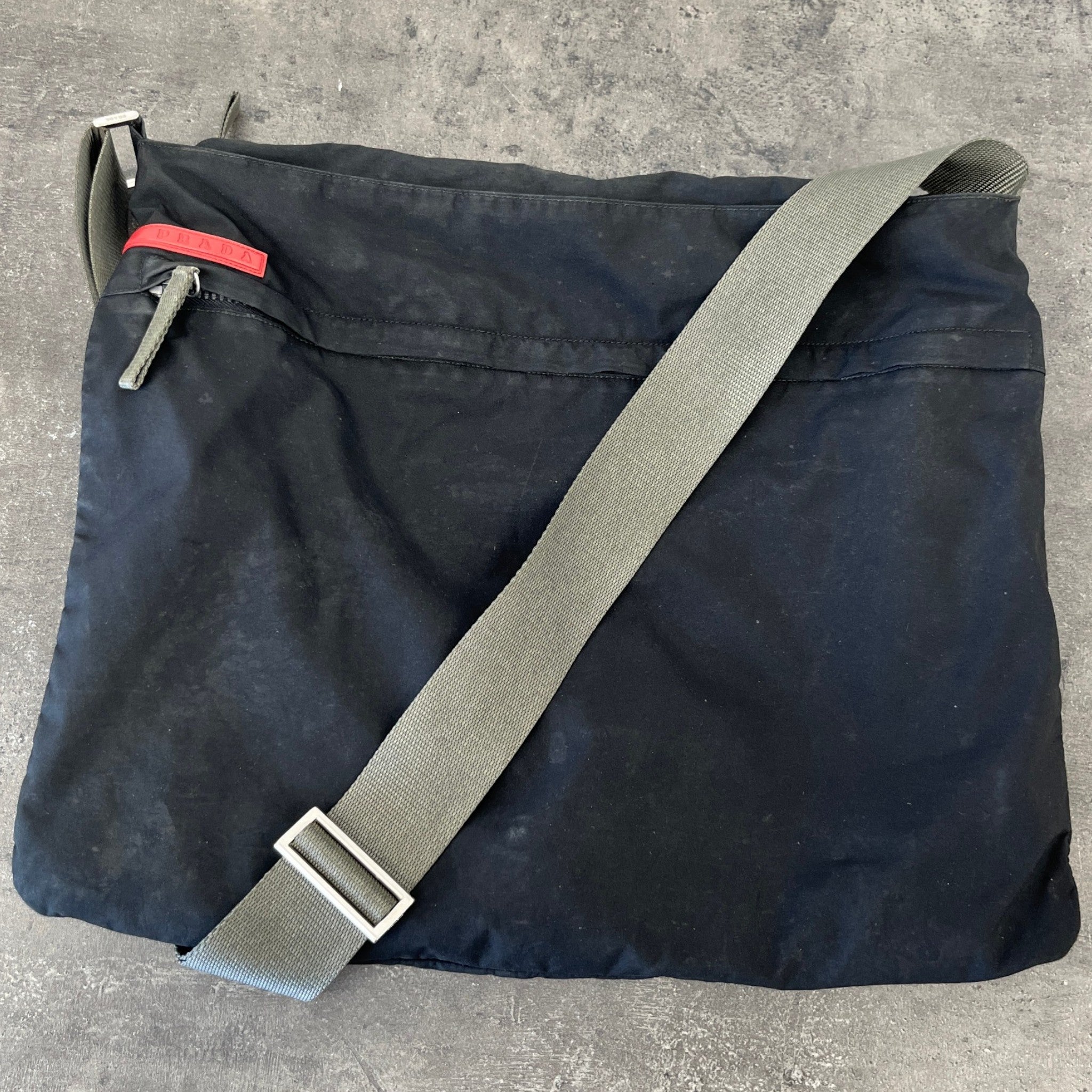 Men's Linea Rossa Messenger Bag Black