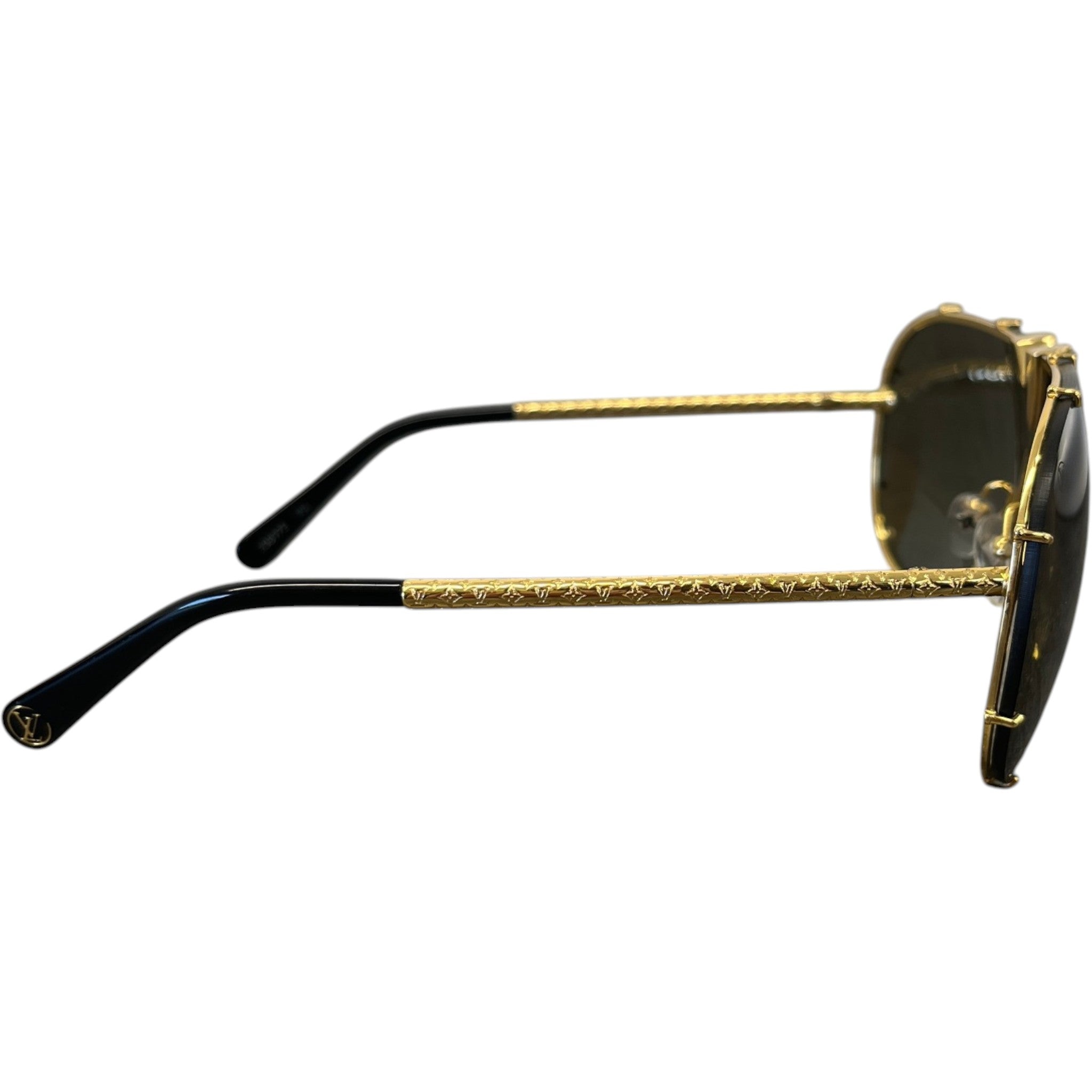 Women's Z089E Lv Drive Sunglasses Gold