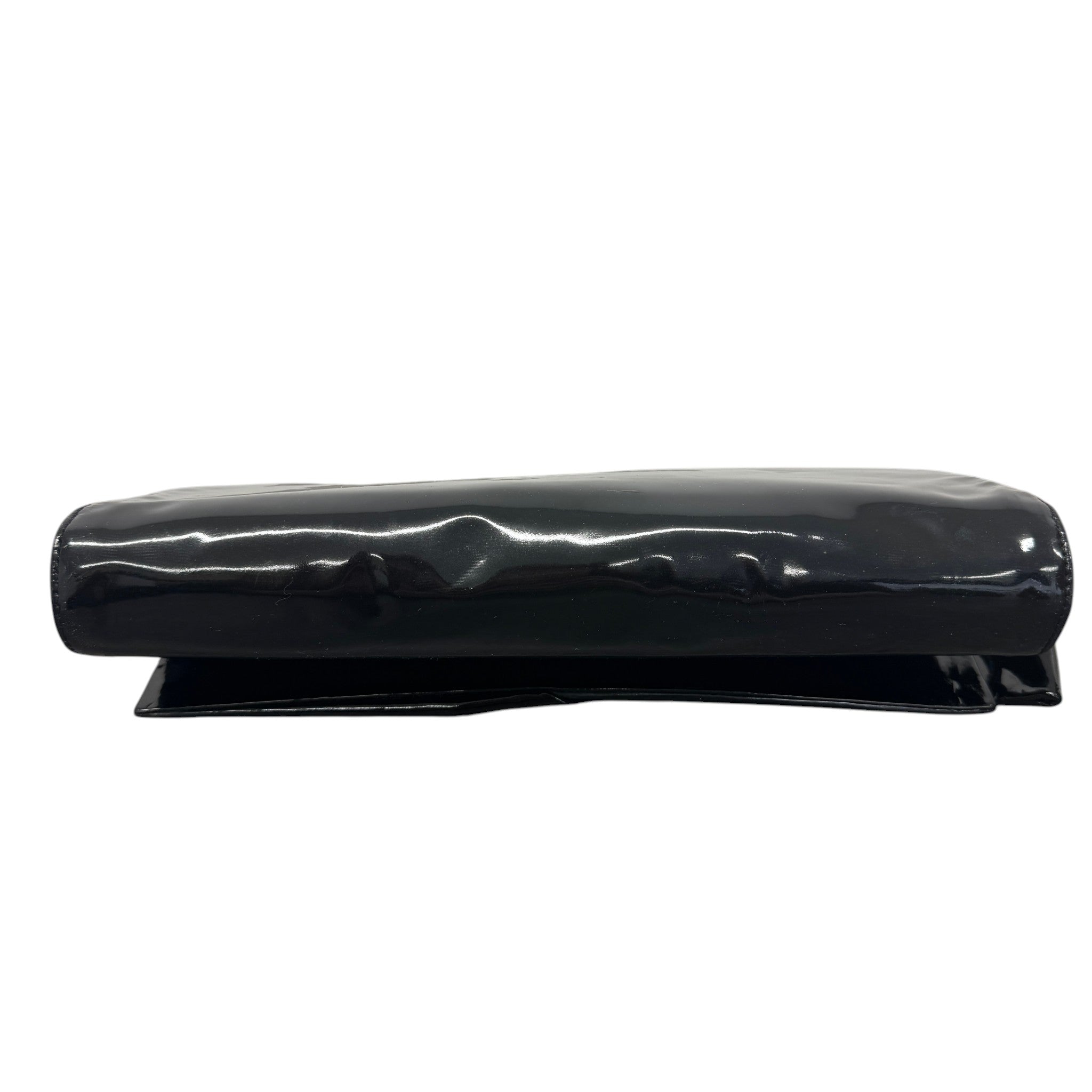 Women's Patent Leather Bow Bag Black
