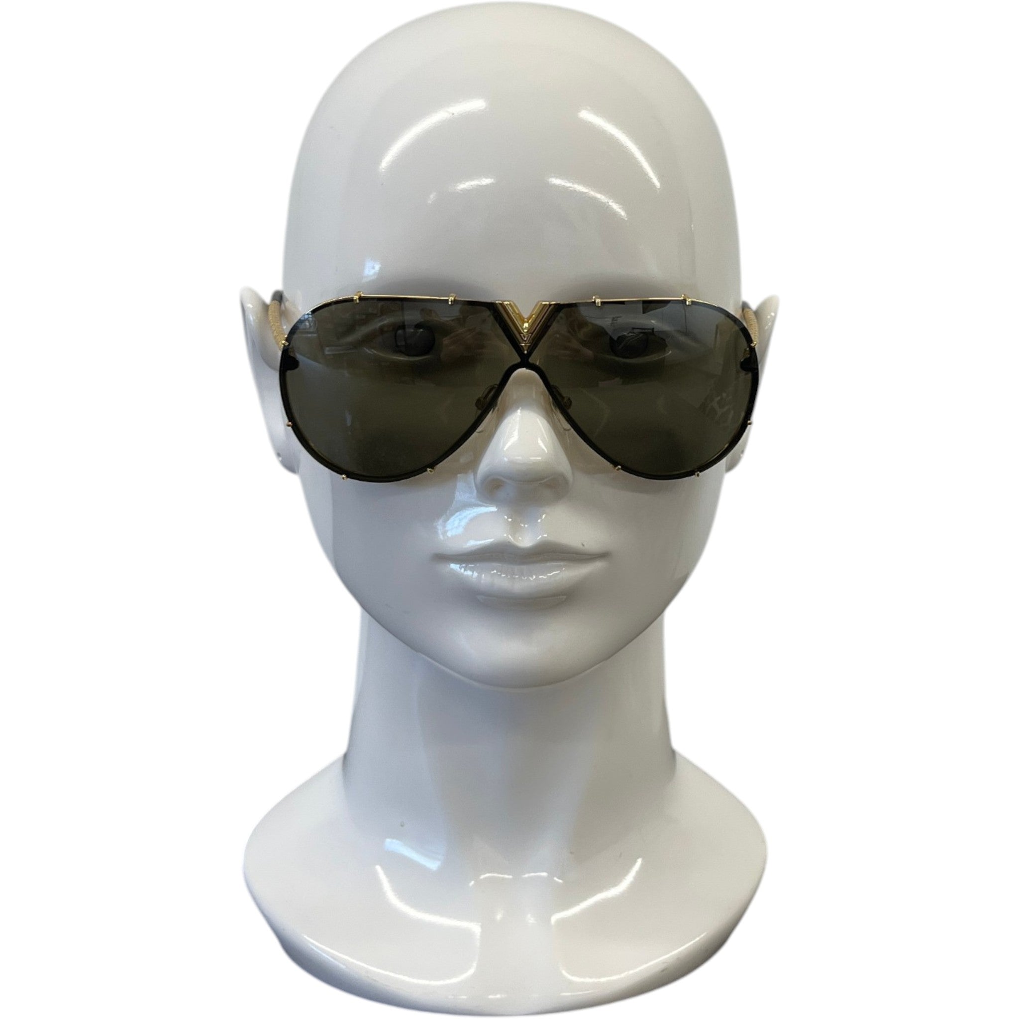Women's Z089E Lv Drive Sunglasses Gold