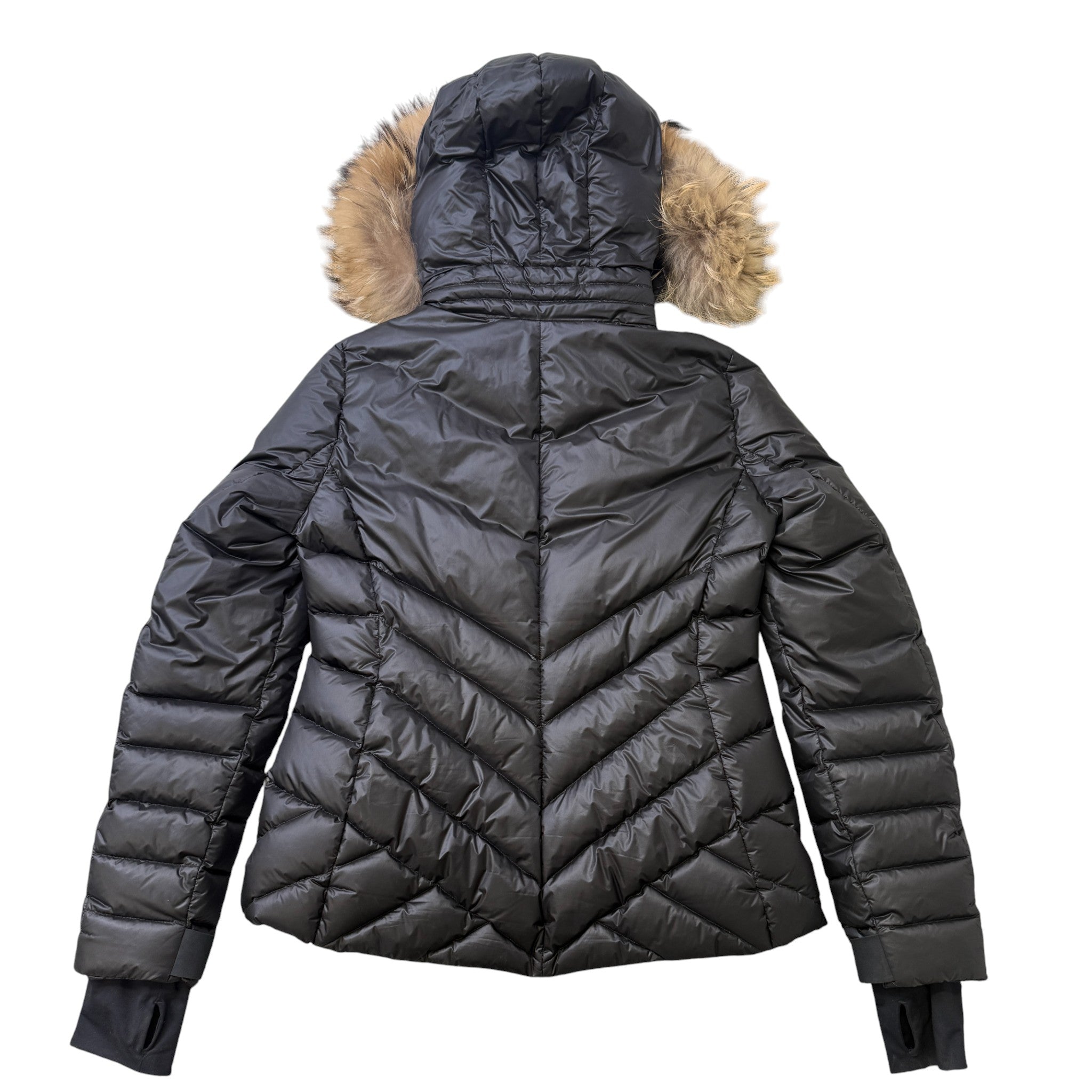 Women's Makalu Down Jacket Black Size 4 / UK 16