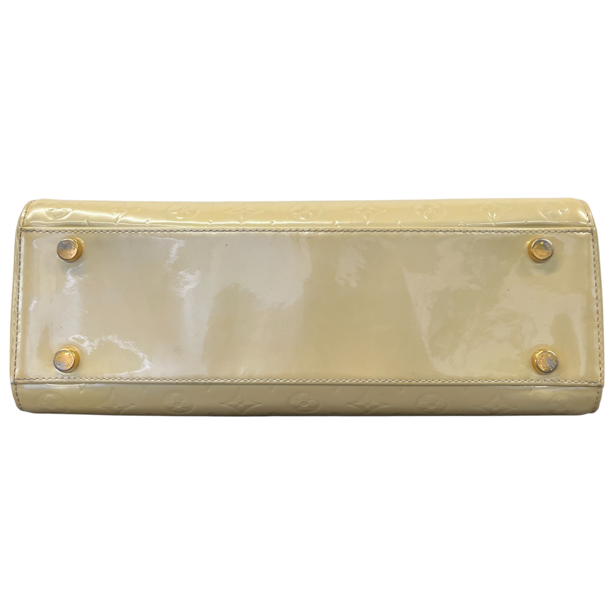 Women's Vernis Leather Brea Mm Bag Yellow