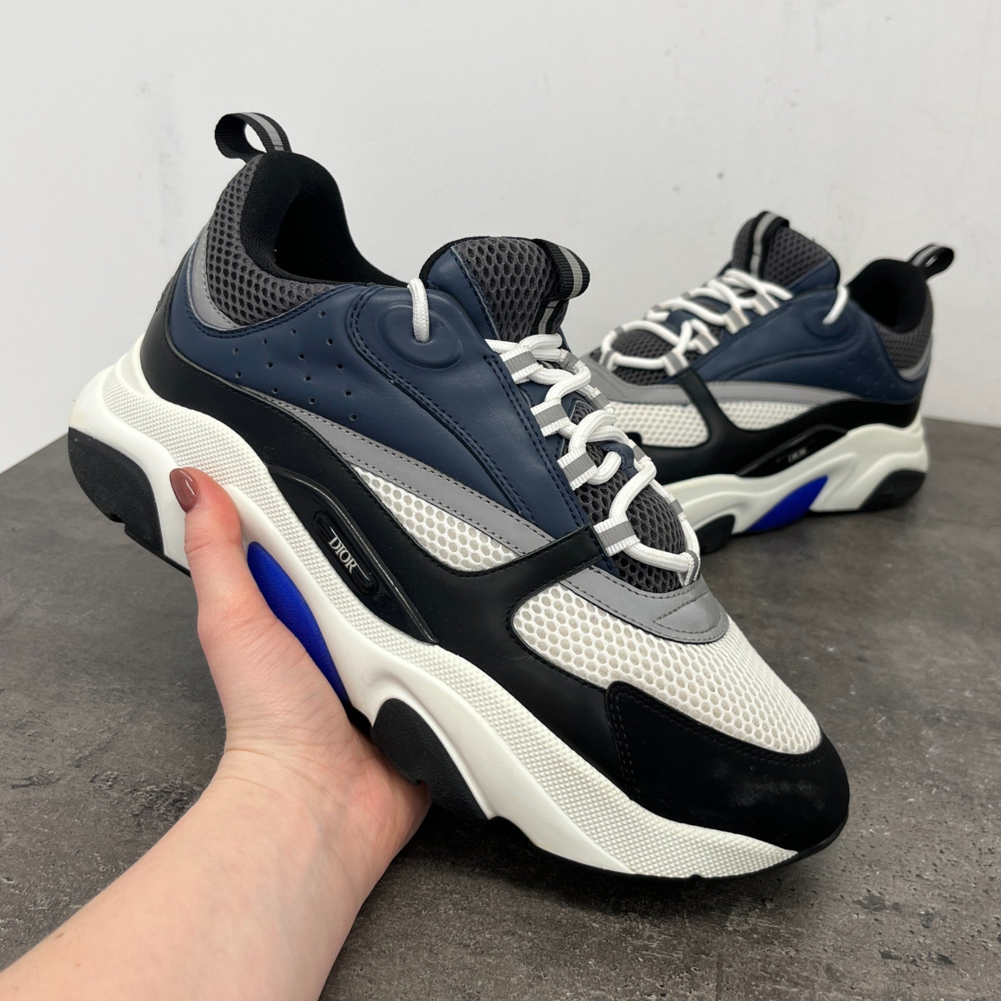 Men's B22 Low Trainers Navy Size EU 43 / UK 9