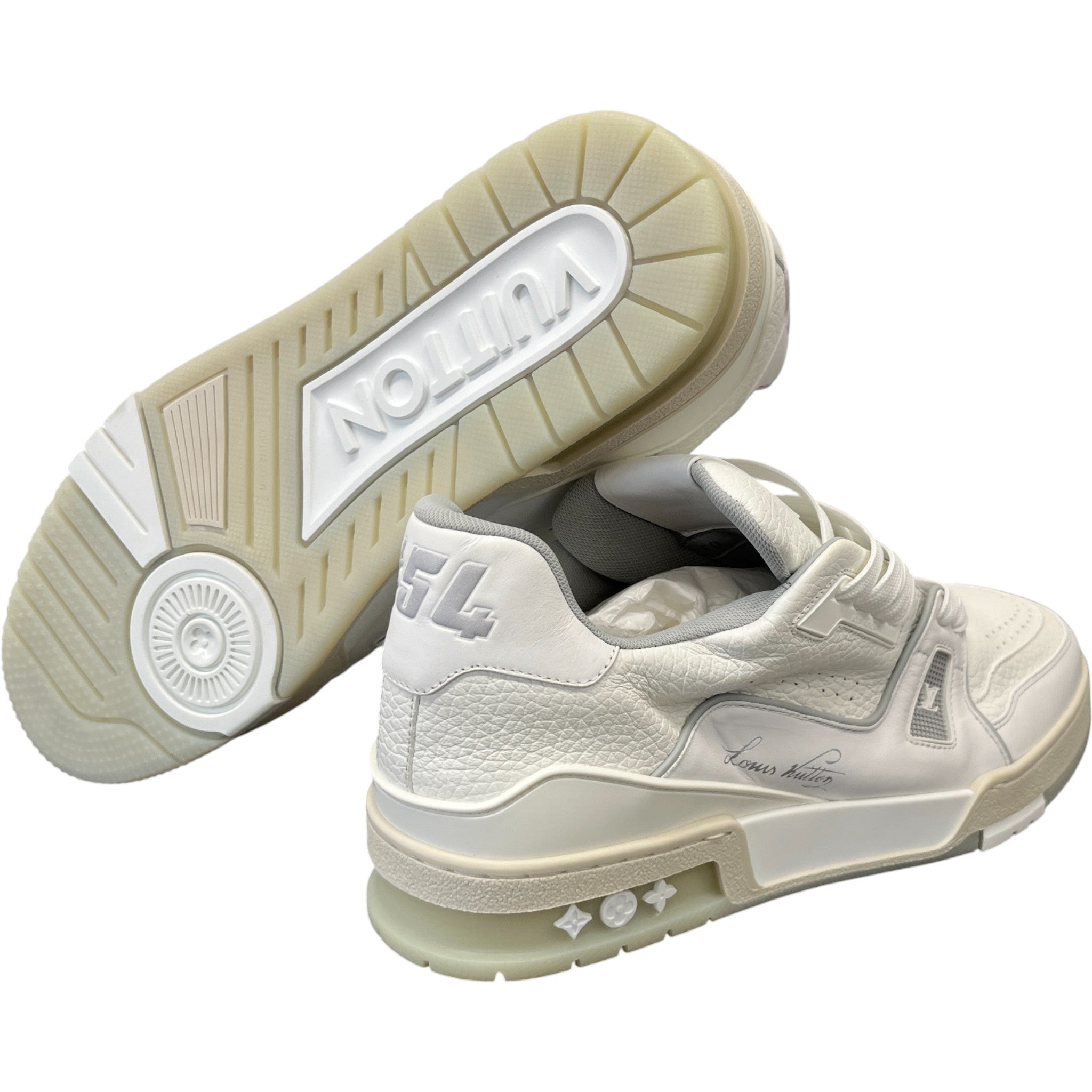 Men's Lv Low Trainers White Size EU 42 / UK 8