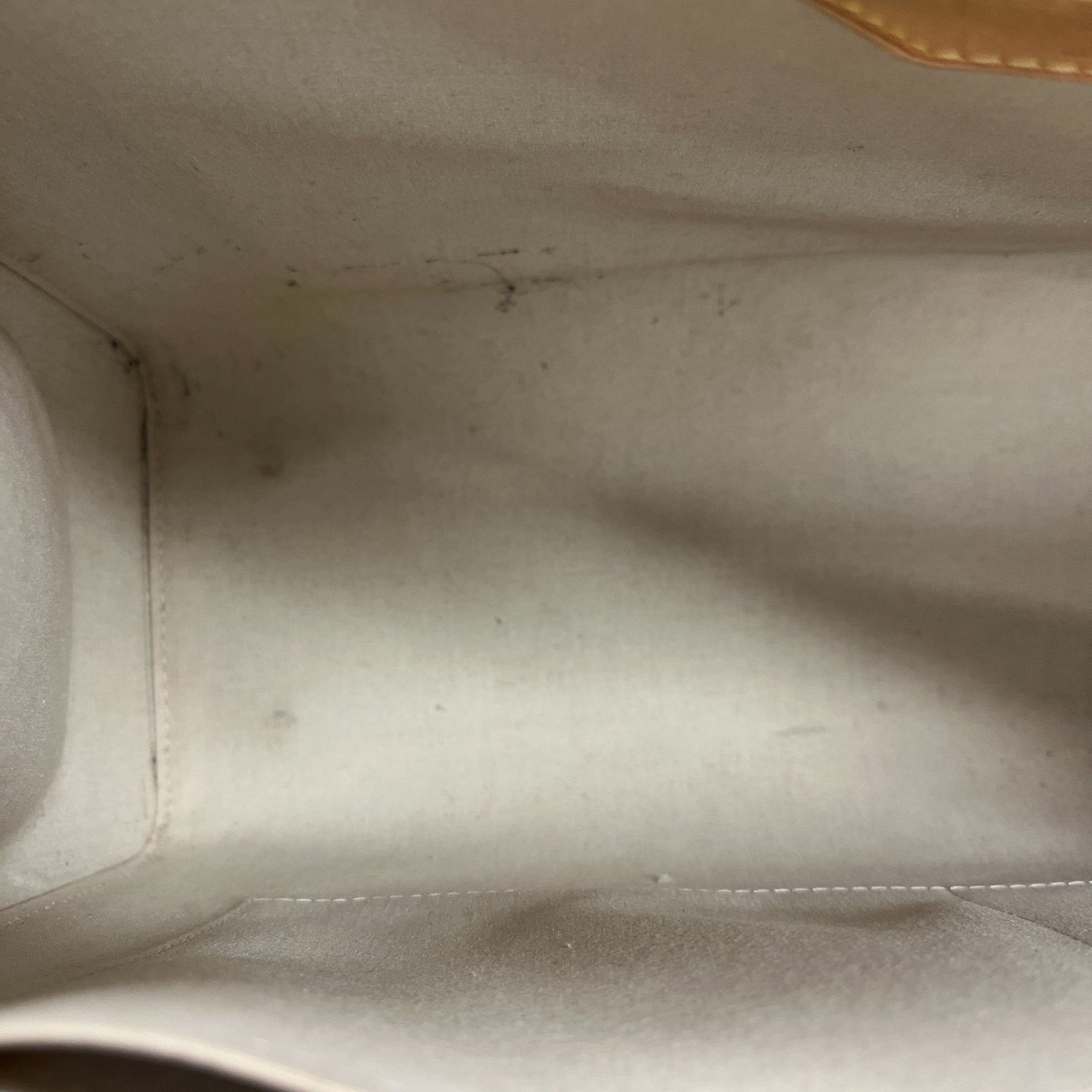 Women's Vernis Leather Brea Mm Bag Yellow