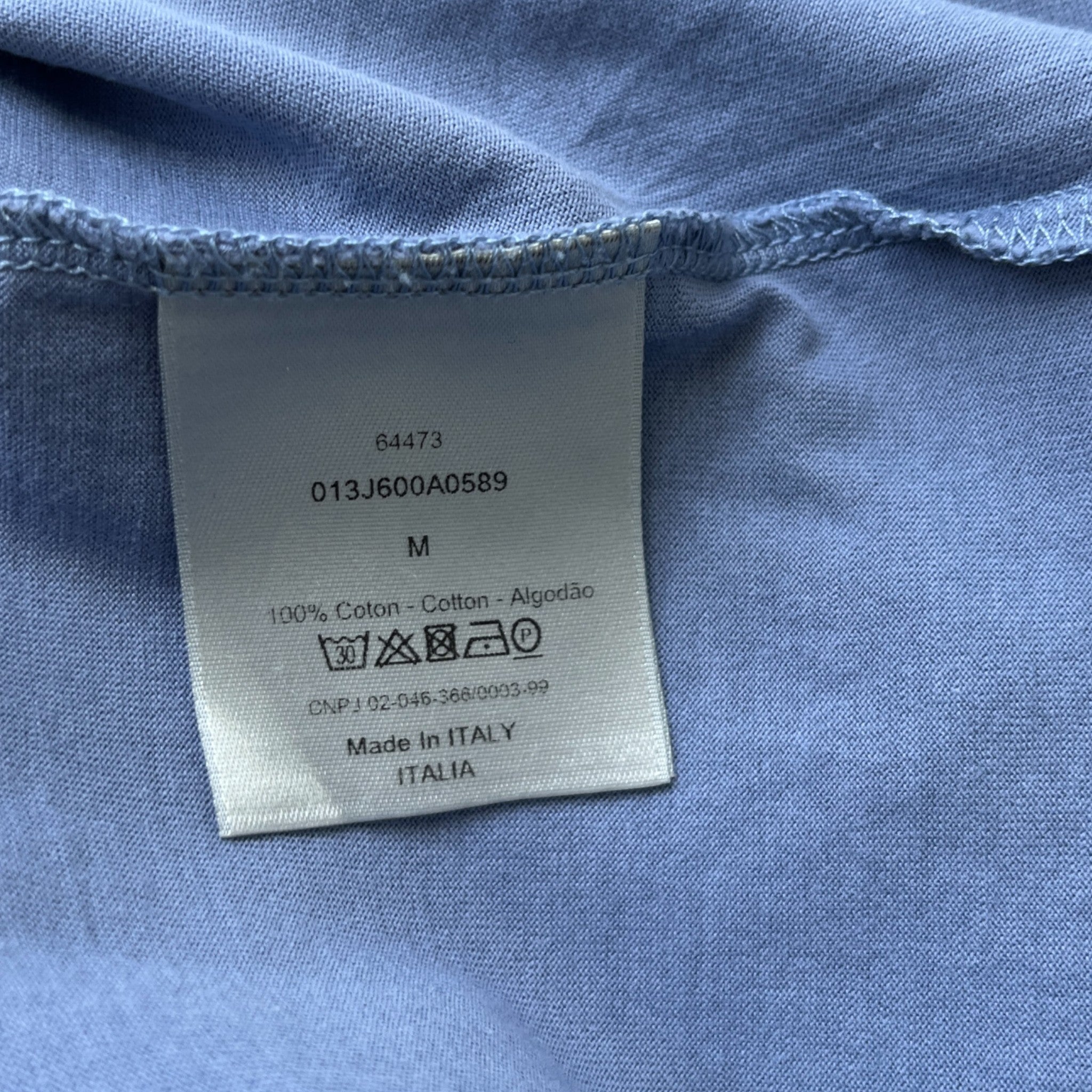 Men's Cd Icon T-Shirt Blue Size M