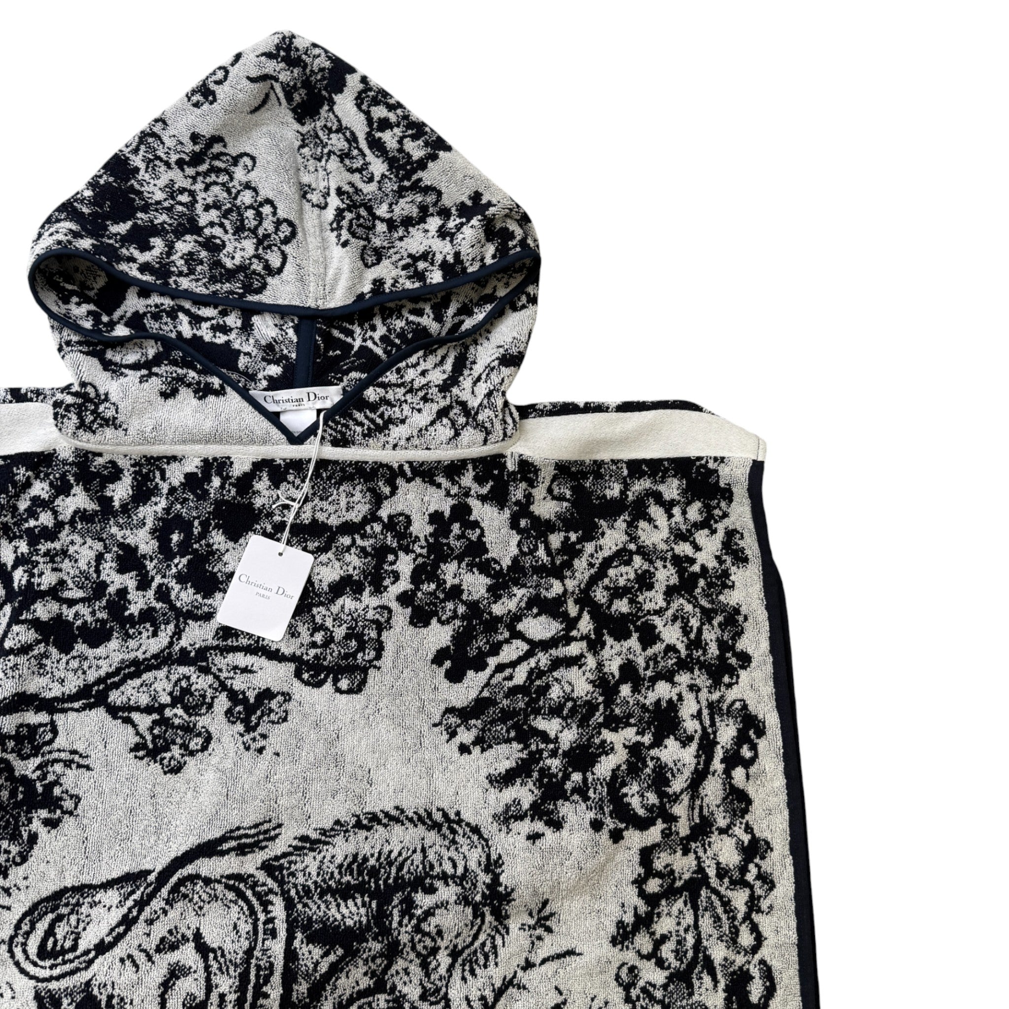 Women's Toile De Jouye Poncho Black