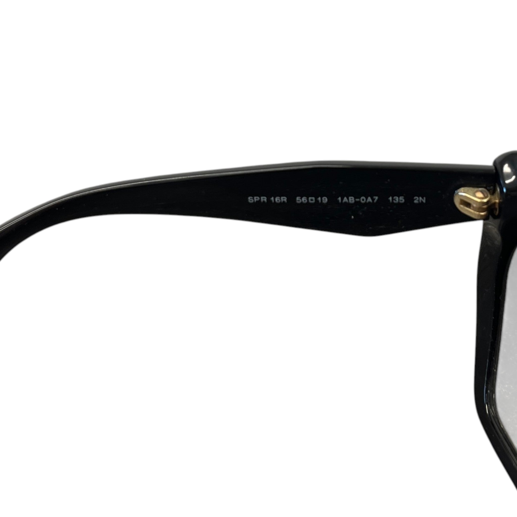 Women's Pr 16Ws Irregular Sunglasses Black