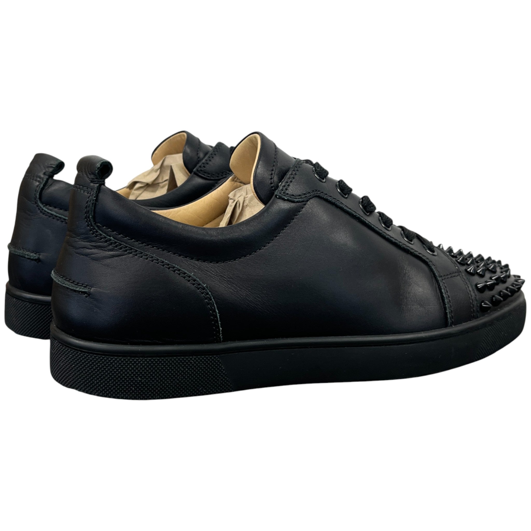 Men's Louis Junior Spikes Low Trainers Black Size EU 42 / UK 8