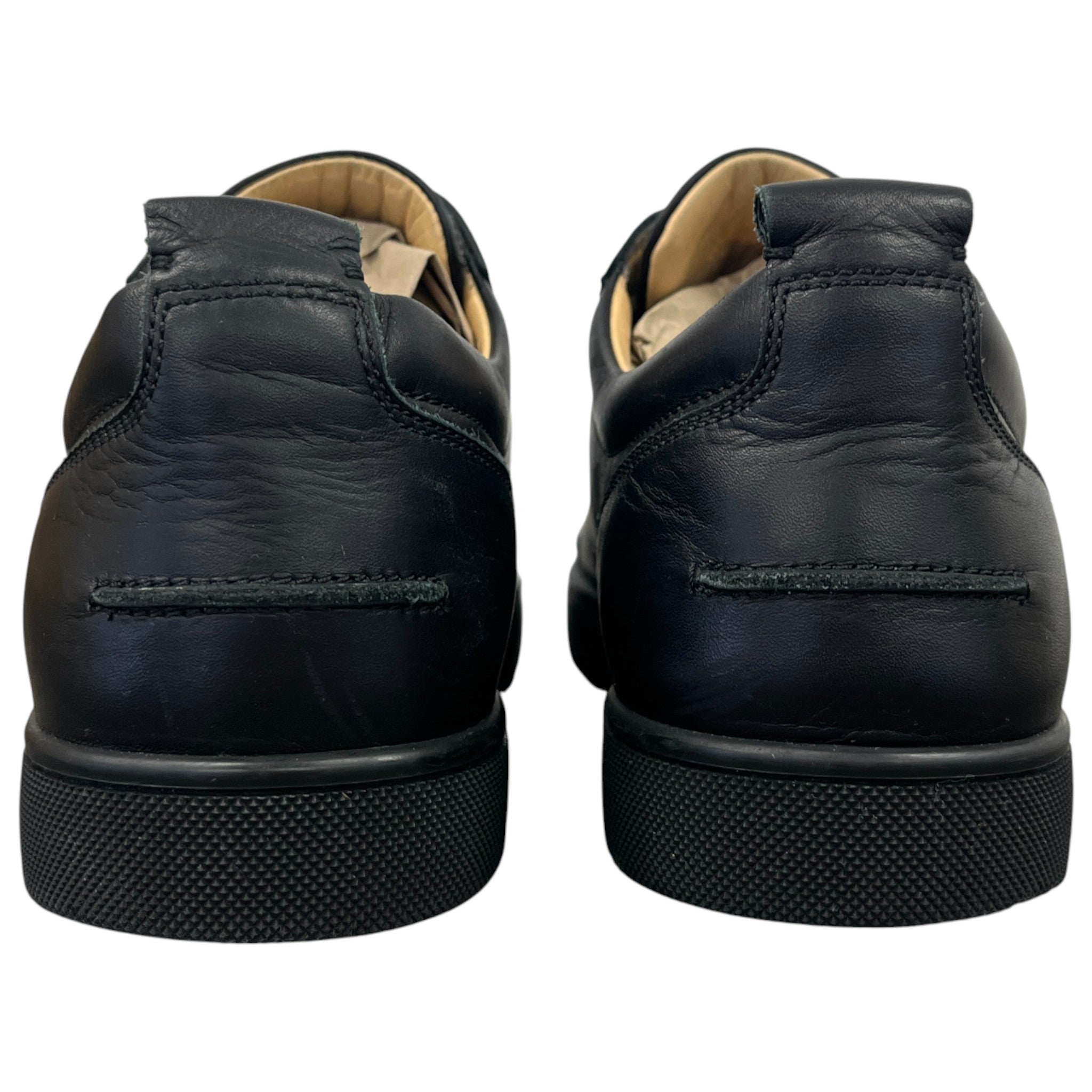 Men's Louis Junior Spikes Low Trainers Black Size EU 42 / UK 8