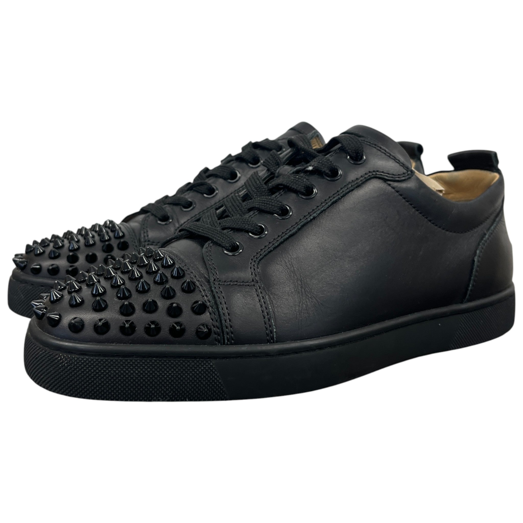 Men's Louis Junior Spikes Low Trainers Black Size EU 42 / UK 8