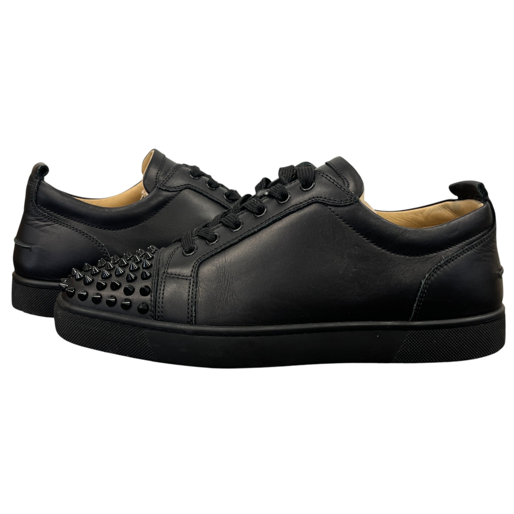 Men's Louis Junior Spikes Low Trainers Black Size EU 42 / UK 8