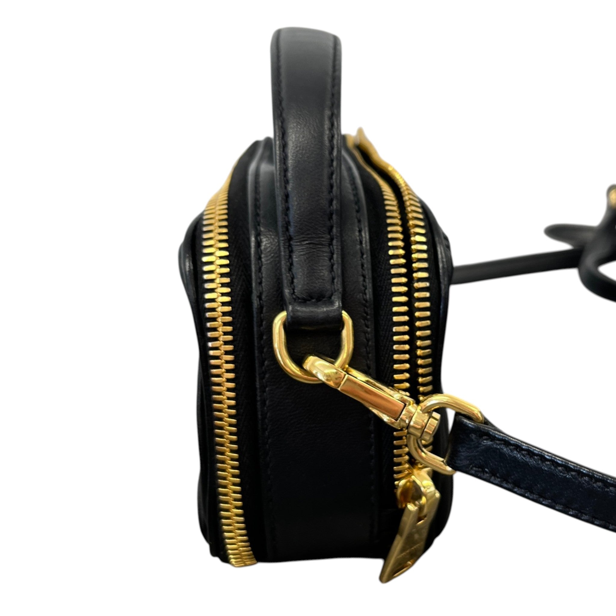 Women's Matelassé Handbag Black