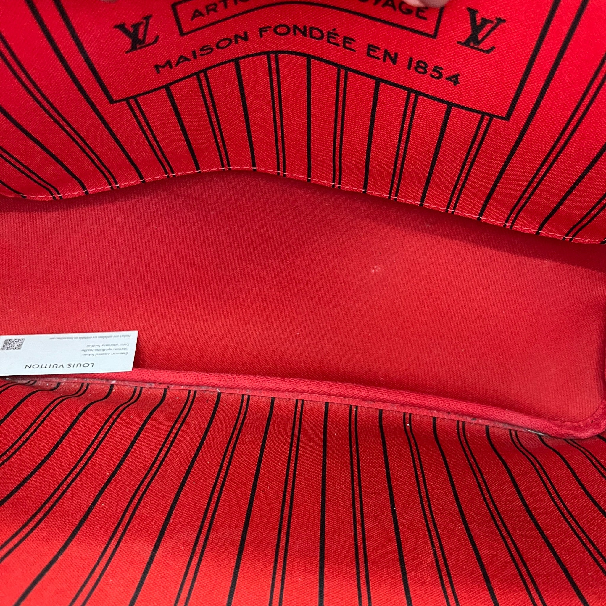 Women's Damier Ebene Neverfull Mm Tote Bag Brown