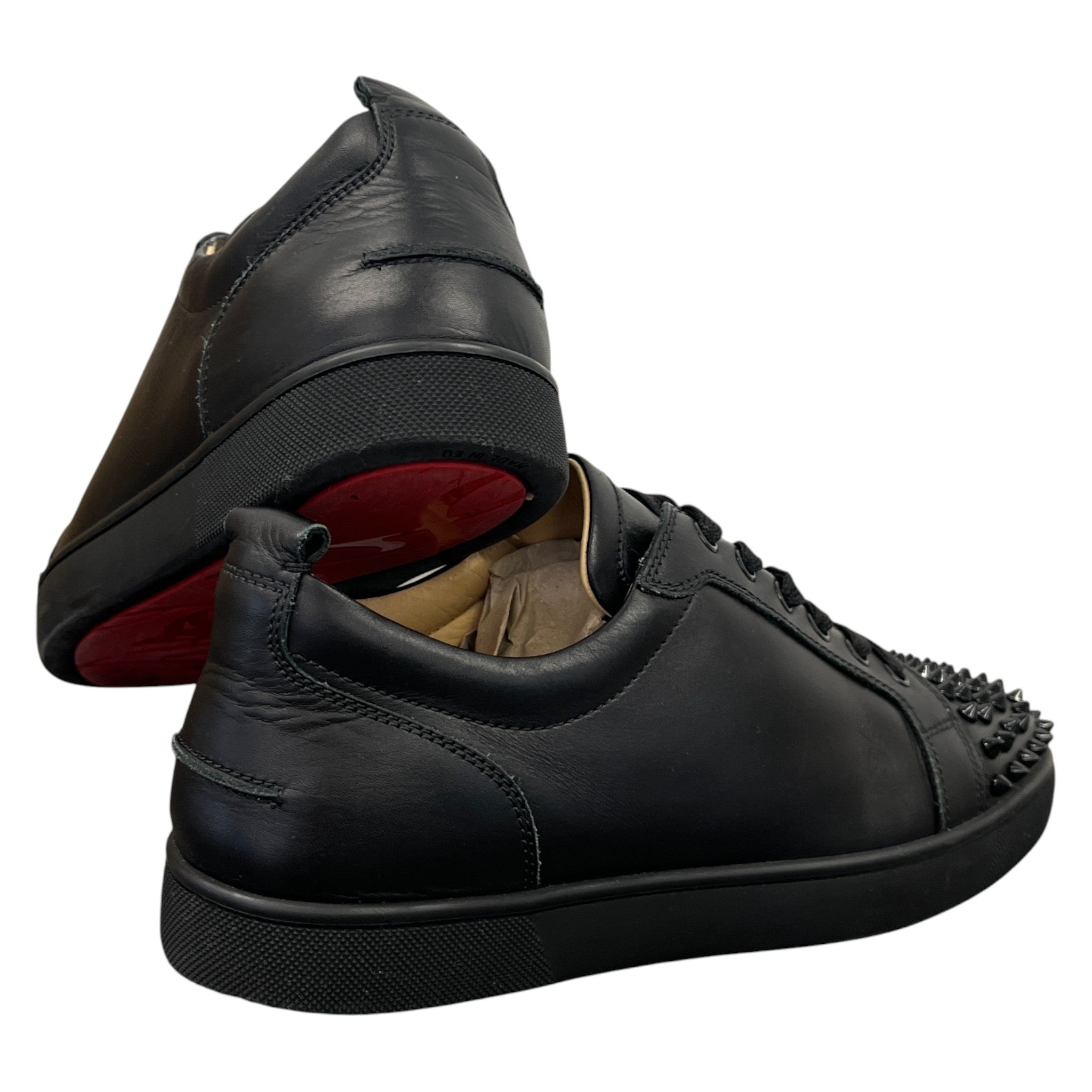 Men's Louis Junior Spikes Low Trainers Black Size EU 42 / UK 8