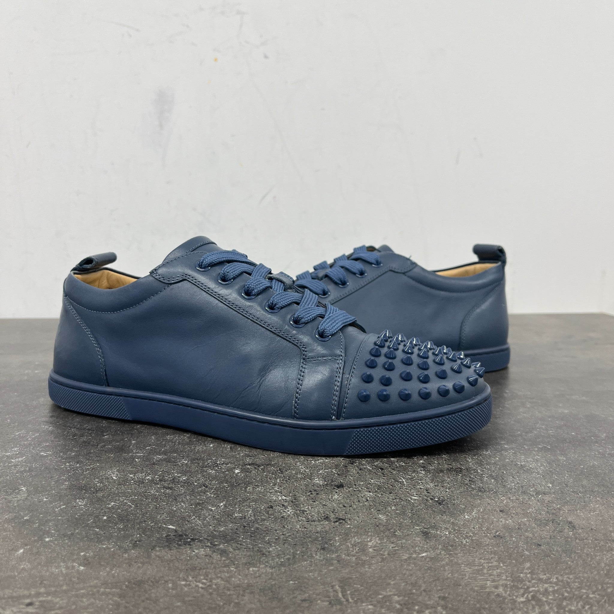 Men's Louis Junior Spikes Low Trainers Navy Size EU 42 / UK 8