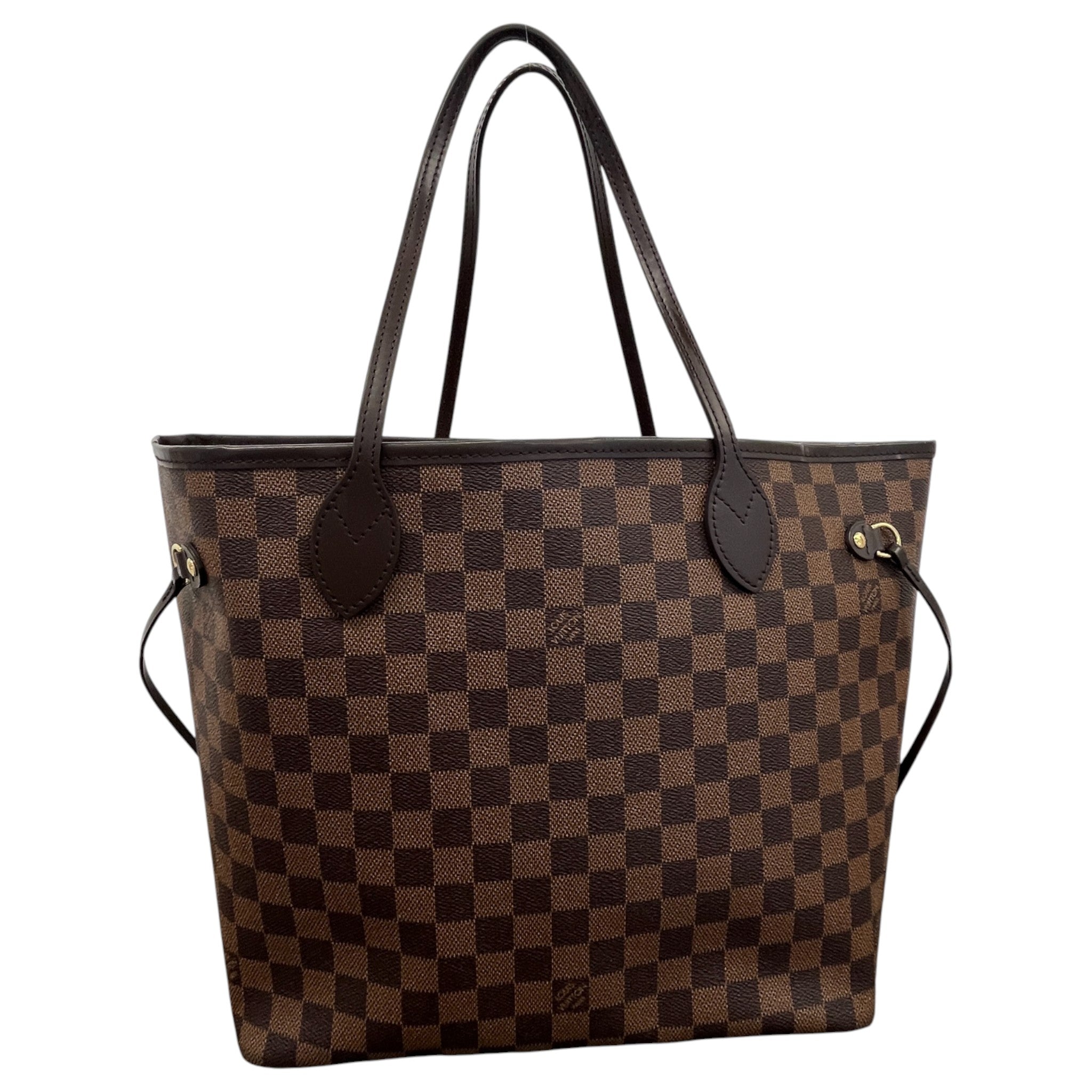 Women's Damier Ebene Neverfull Mm Tote Bag Brown