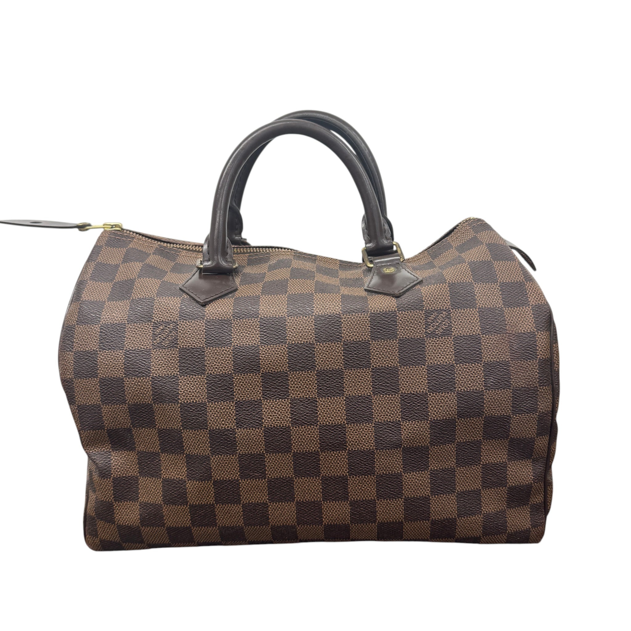 Women's Damier Ebene Speedy 30 Bag Brown