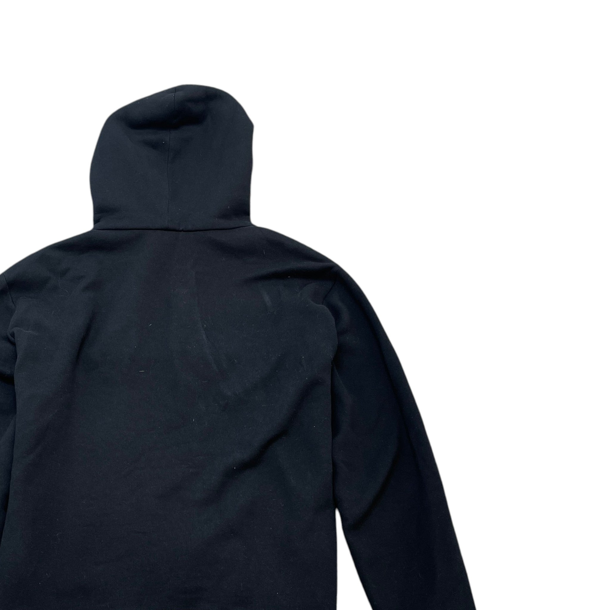Men's Embroidered Logo Hoodie Black Size L