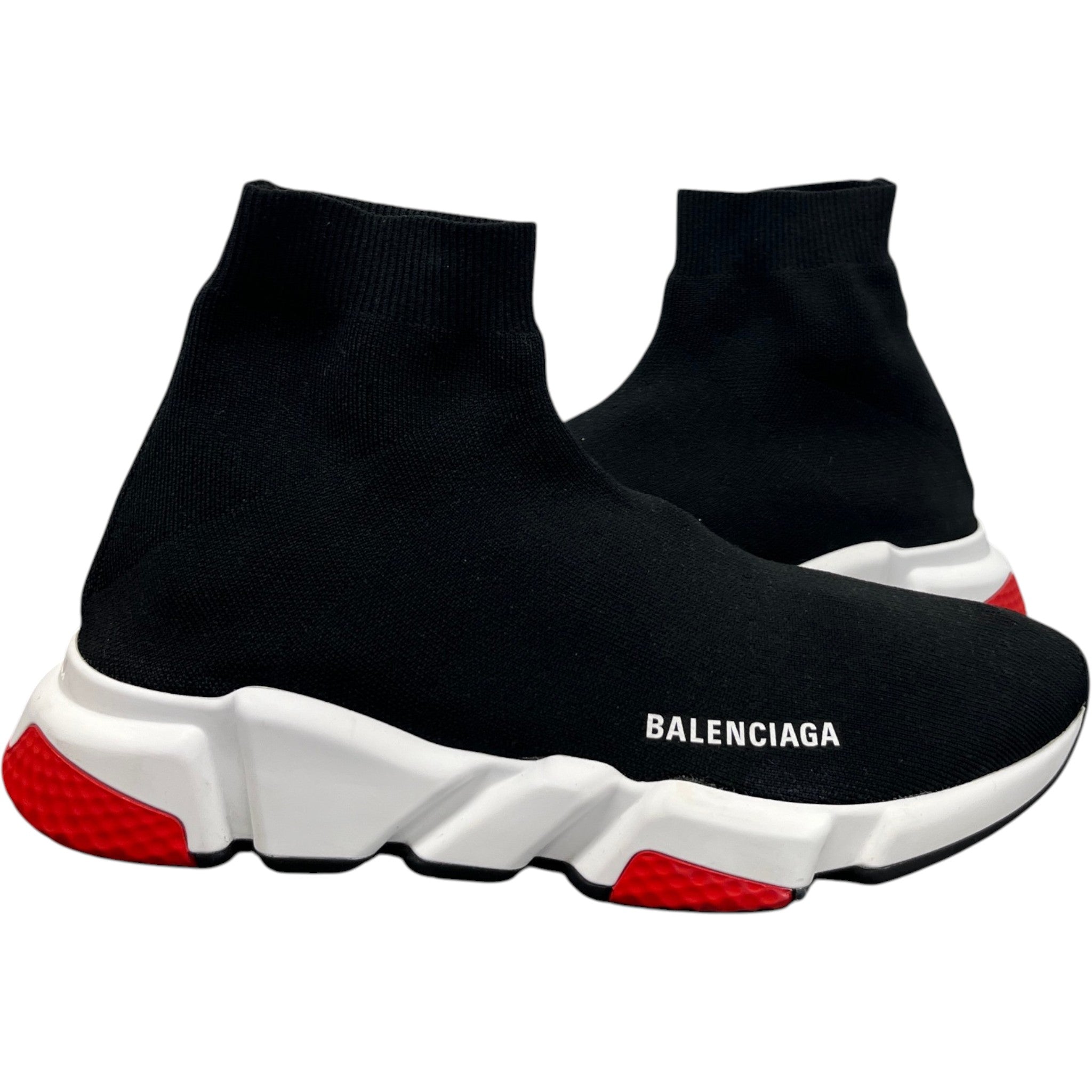 Men's Speed Sock High Trainers Black Size EU 42 / UK 8