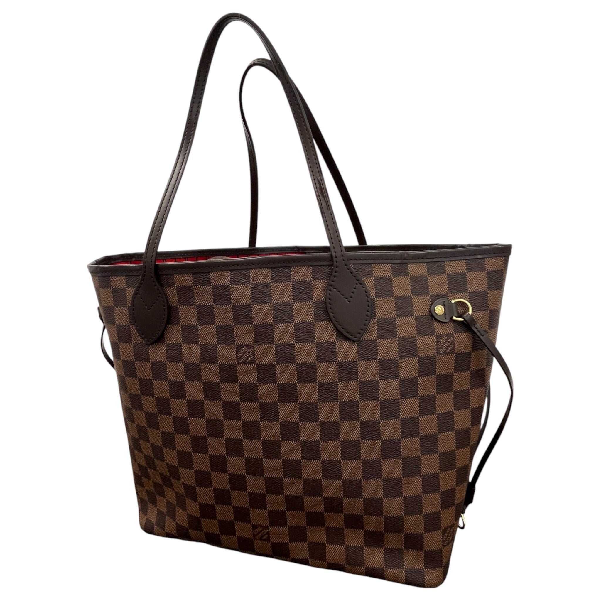 Women's Damier Ebene Neverfull Mm Tote Bag Brown