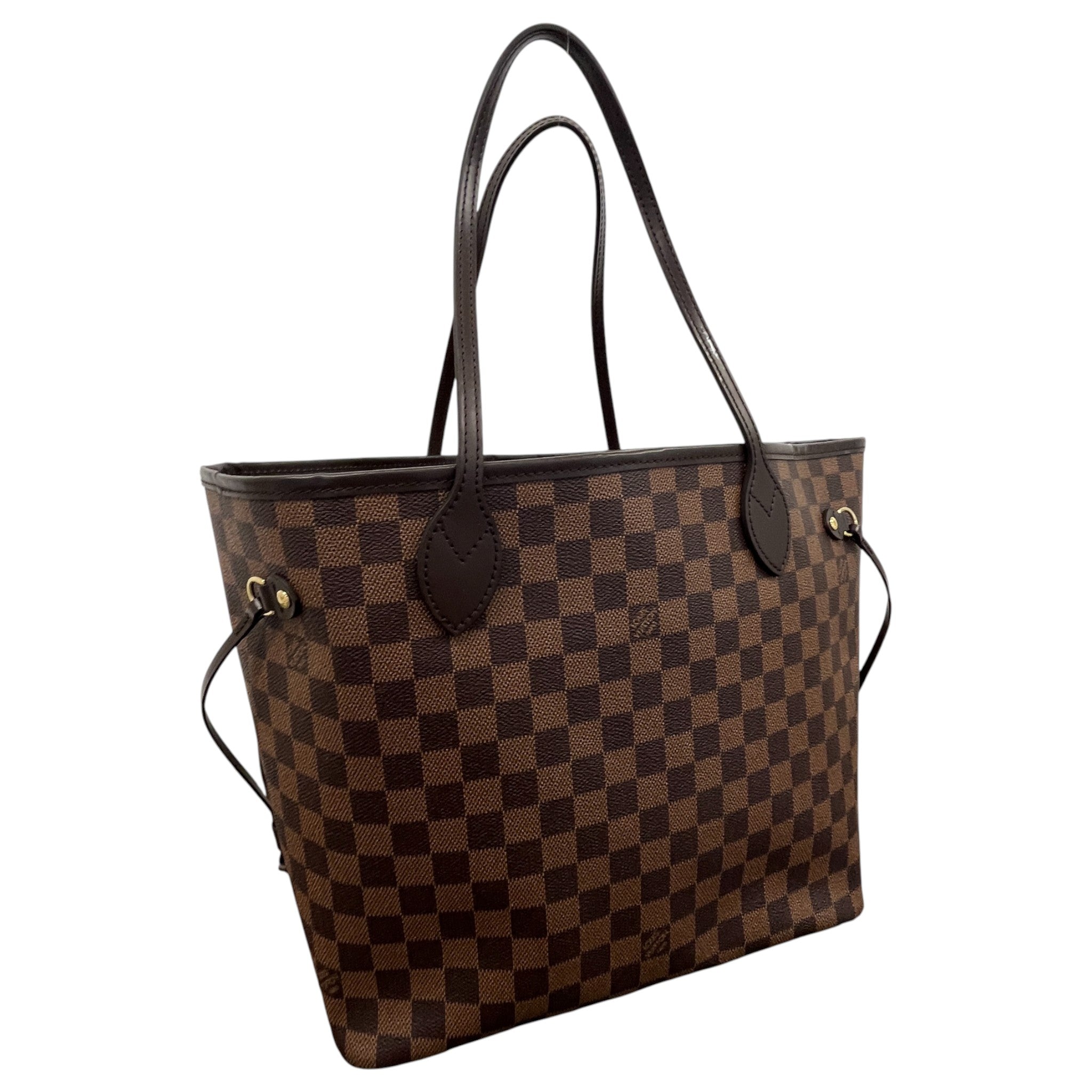 Women's Damier Ebene Neverfull Mm Tote Bag Brown