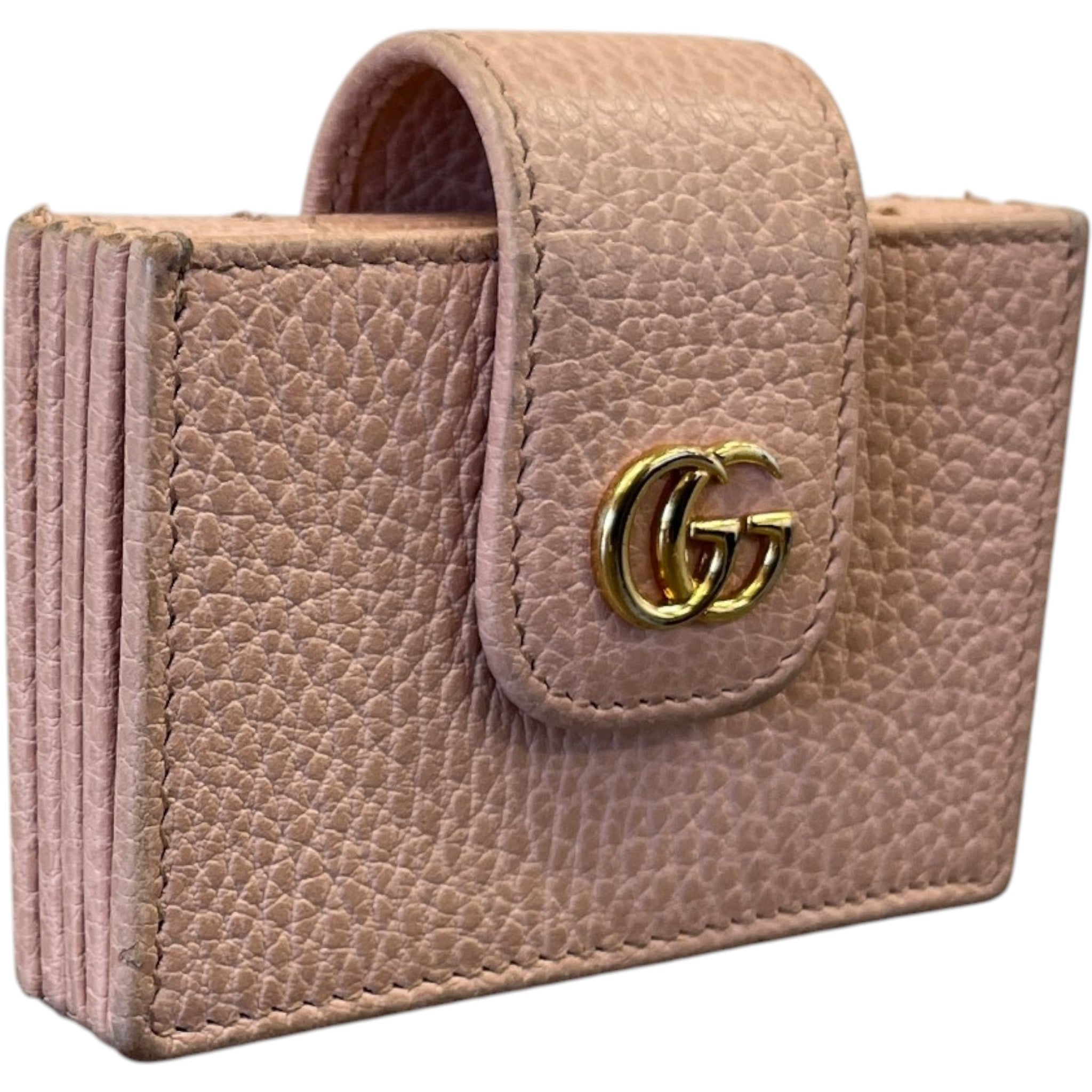 Women's Gg Marmont Card Holder Pink