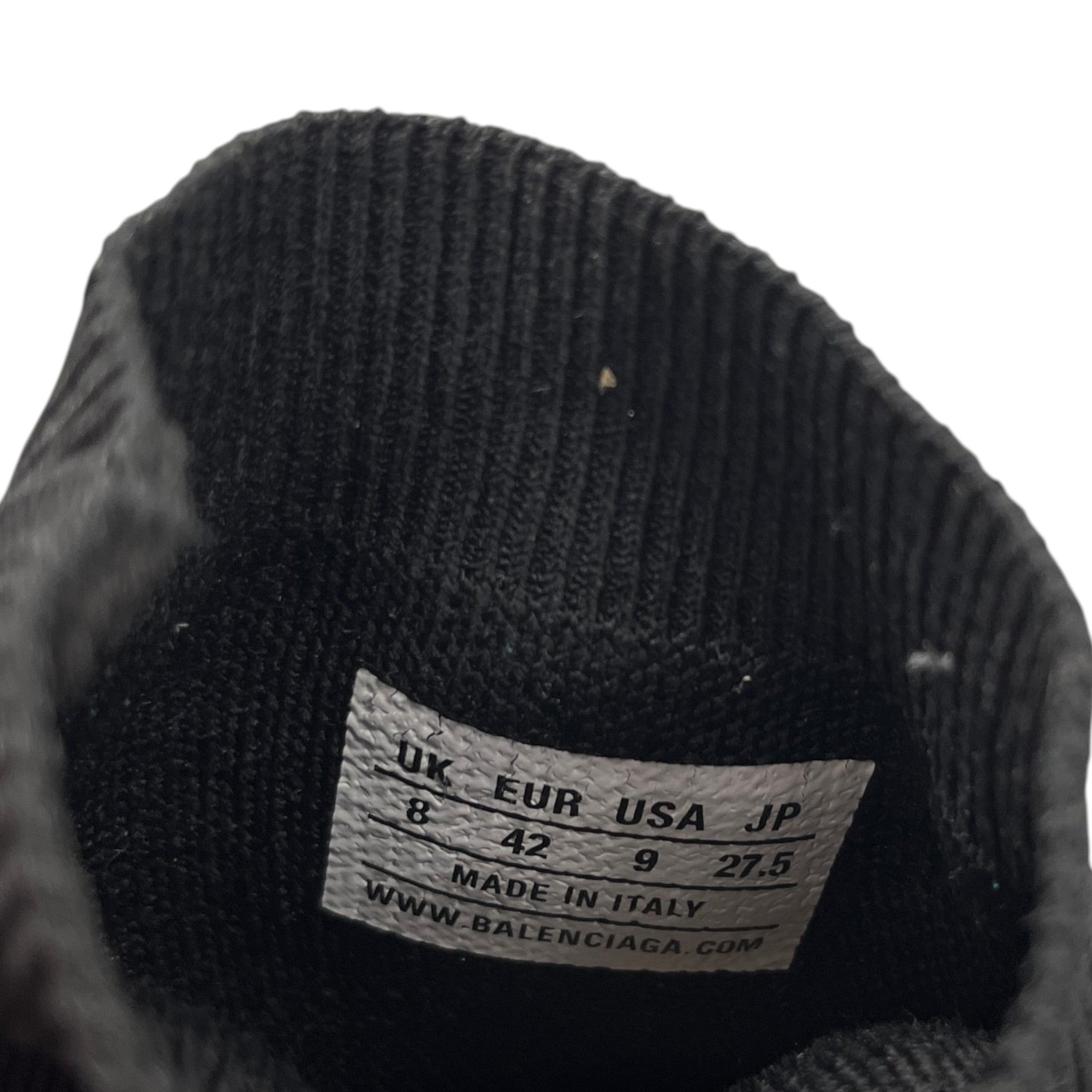 Men's Speed Sock High Trainers Black Size EU 42 / UK 8