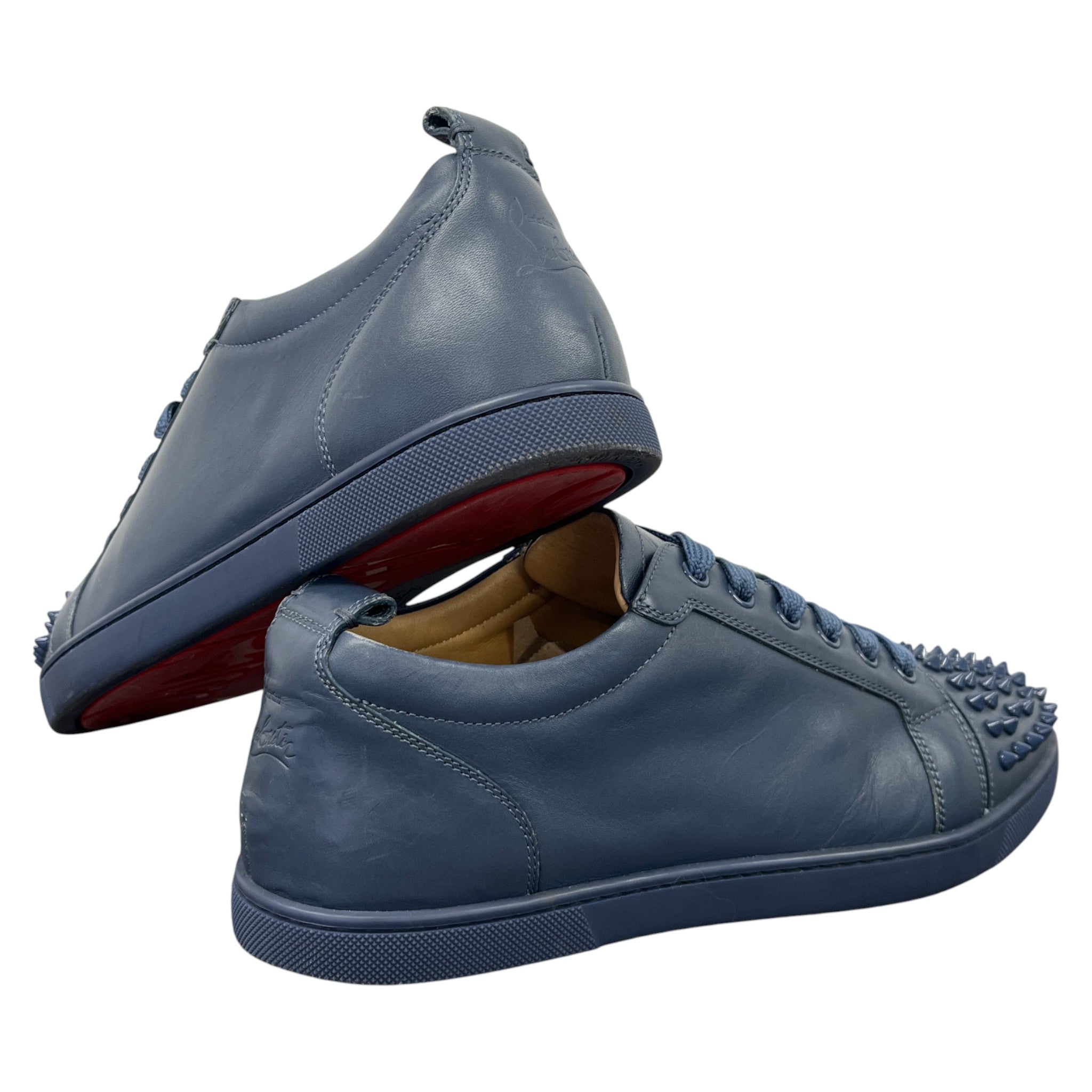 Men's Louis Junior Spikes Low Trainers Navy Size EU 42 / UK 8