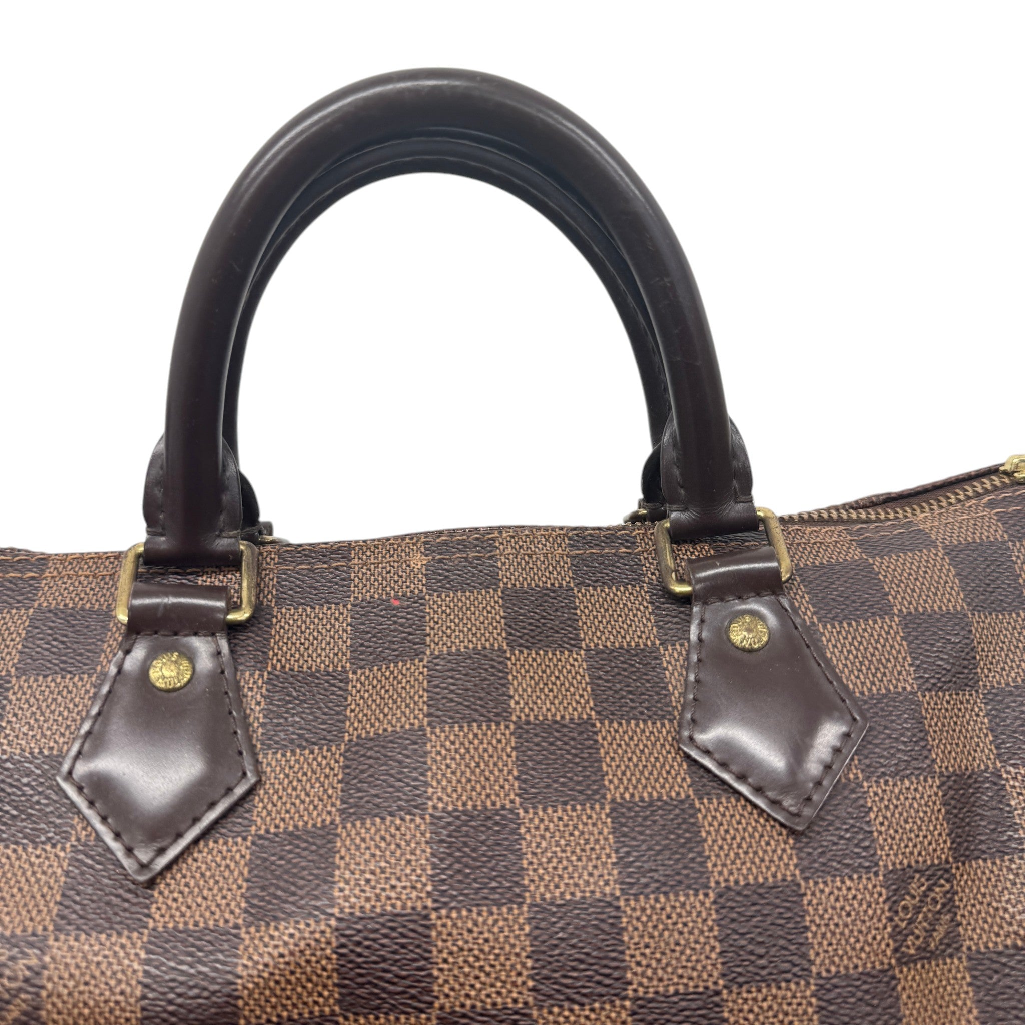 Women's Damier Ebene Speedy 30 Bag Brown