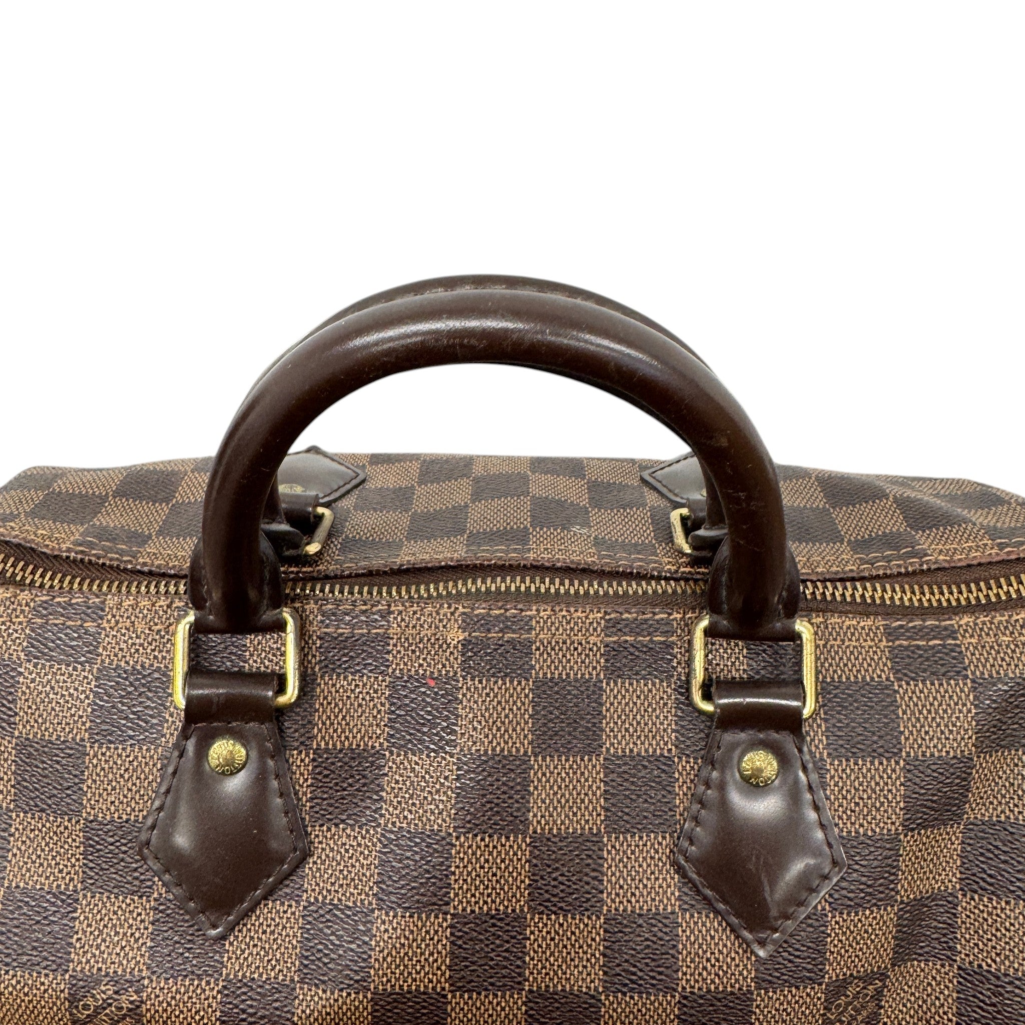 Women's Damier Ebene Speedy 30 Bag Brown